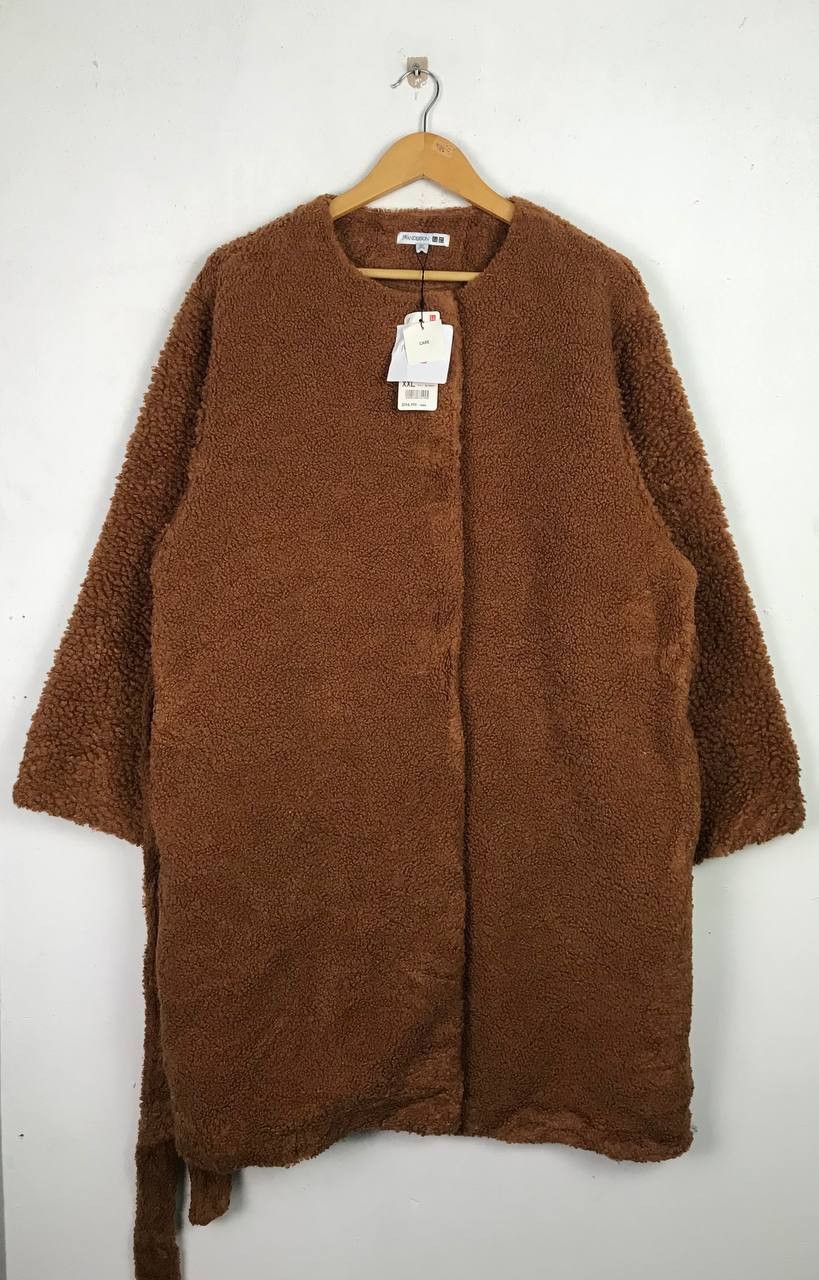 JW Anderson × Japanese Brand × Uniqlo Uniqlo JWanderson Sherpa Long Jacket New With Tag Size US XXL / EU 58 / 5 - 1 Thumbnail
