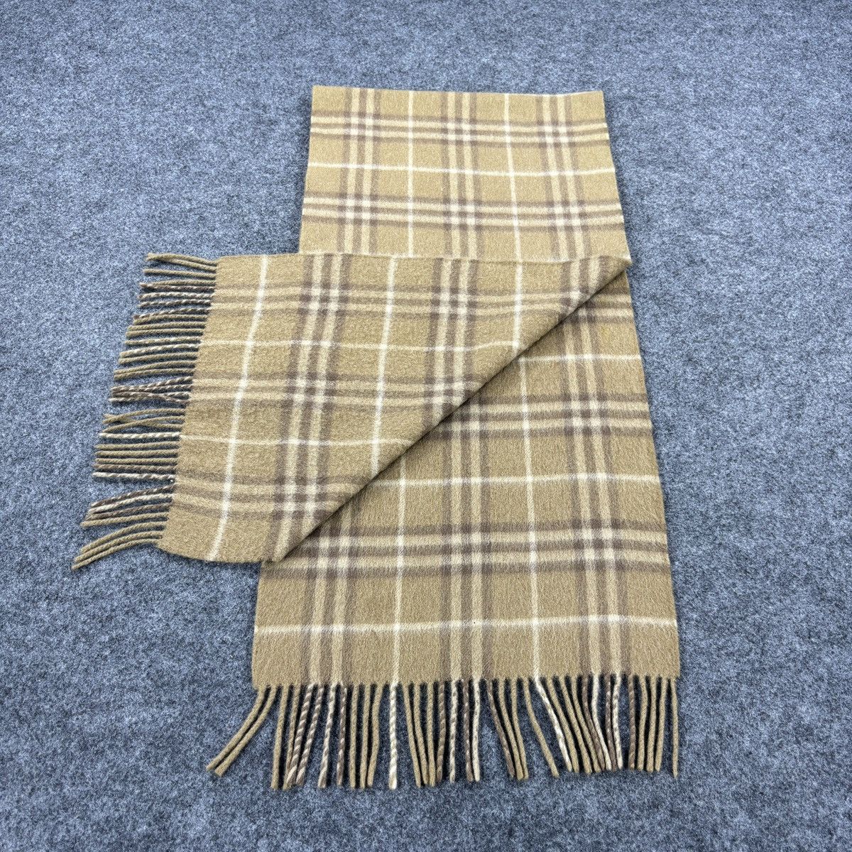 Burberry × Vintage Burberry Scarf # D739 # Muffler # Neckwear # Nova Check Size ONE SIZE - 7 Thumbnail