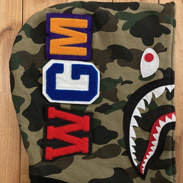 Bape BAPE 1st camo black shark full zip hoodie a bathing ape NIGO Size US L / EU 52-54 / 3 - 5 Thumbnail
