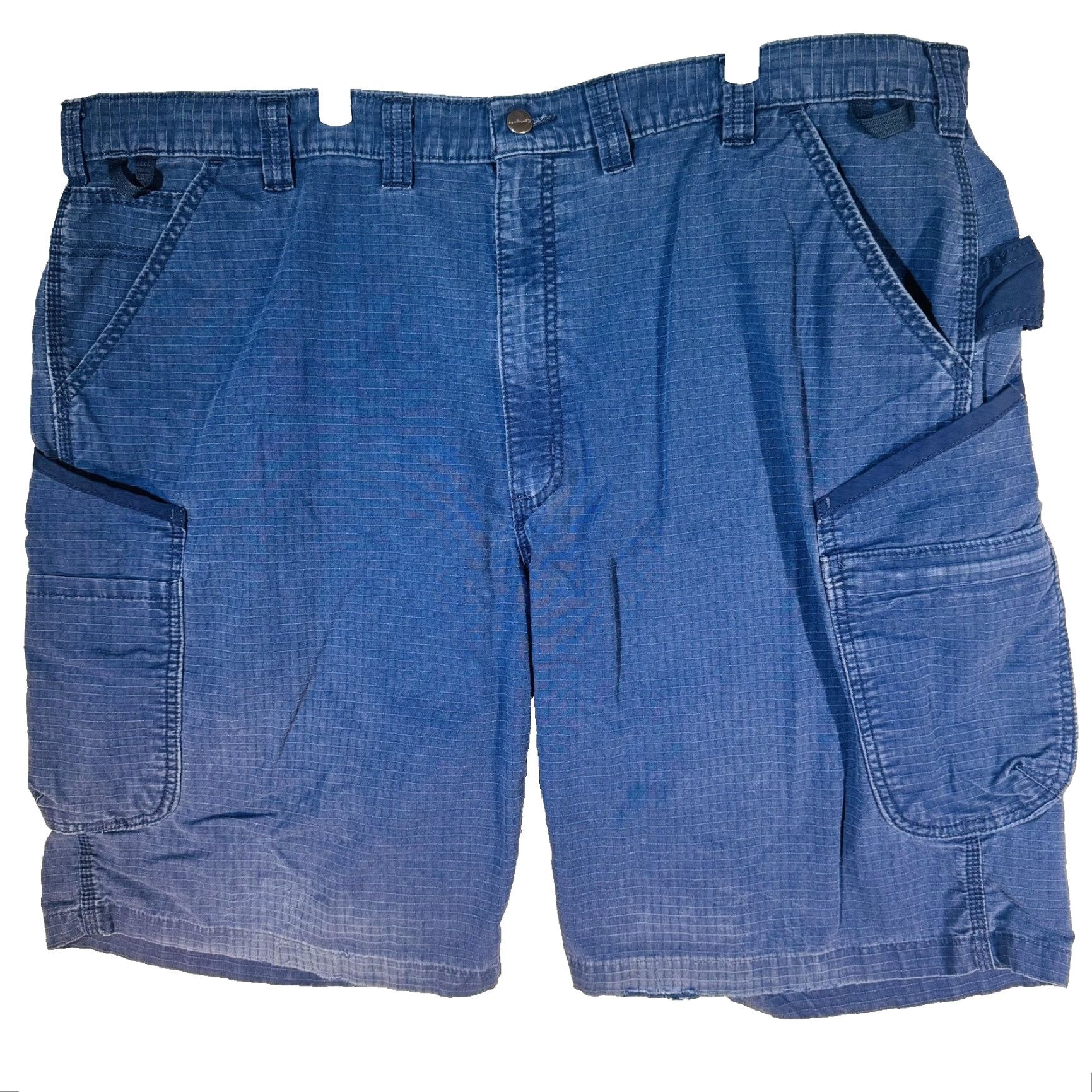 Carhartt Carhartt Cargo Shorts Mens 46 Blue Relaxed Fit 8 Inseam Canvas Pockets Cargo Shorts Mens Blue 46 Inseam 8 Summer Workwear Carhartt Logo Patch Mens Size US 30 / EU 46 - 5 Thumbnail