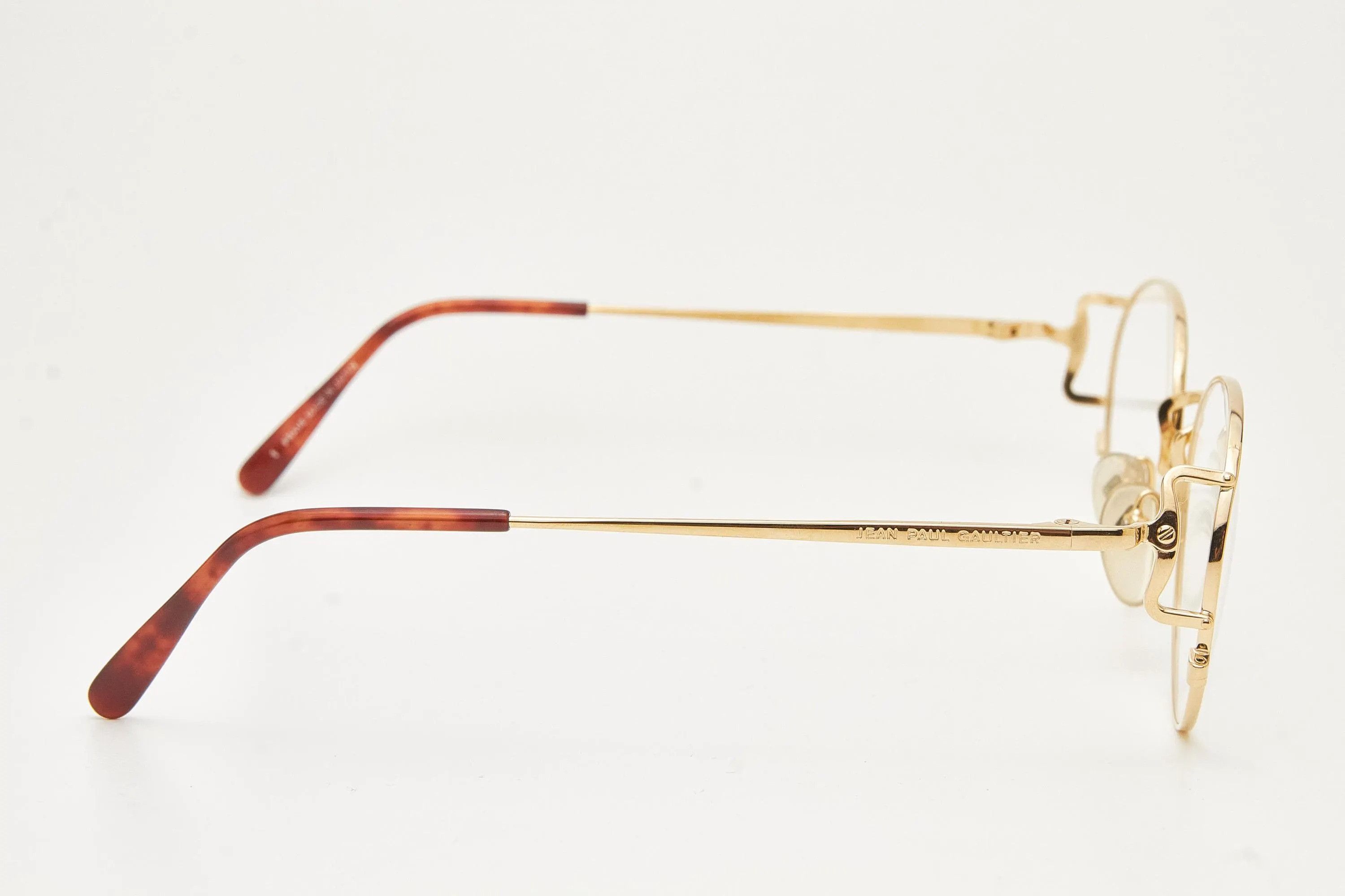 Jean Paul Gaultier JEAN PAUL GAULTIER 55-3178 22k Gold Plated Frame Size ONE SIZE - 20 Thumbnail