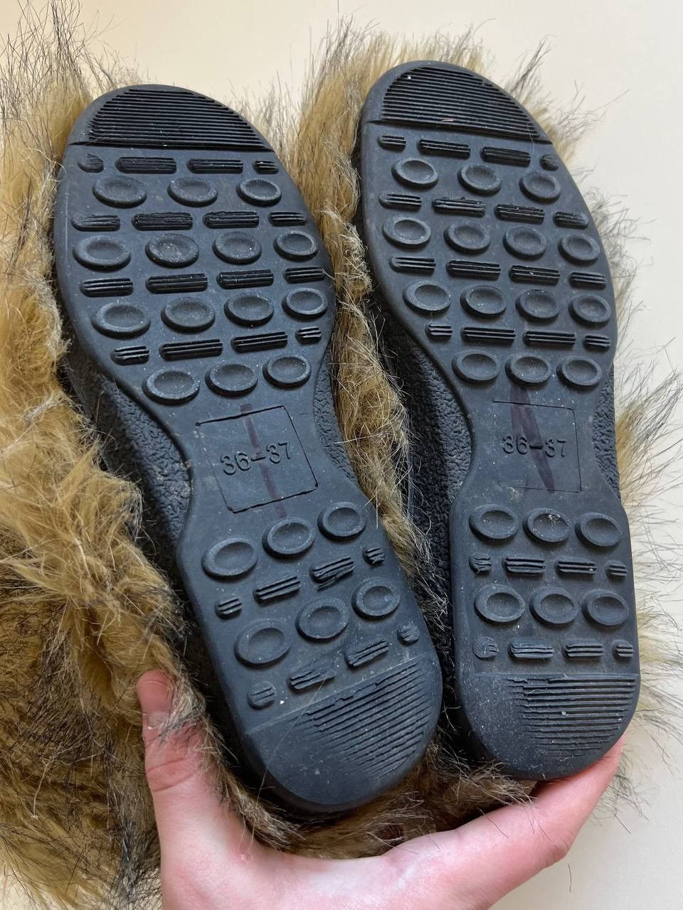 Other Brown Fur Boots Sneaks Size US 5.5 / IT 35.5 - 7 Thumbnail