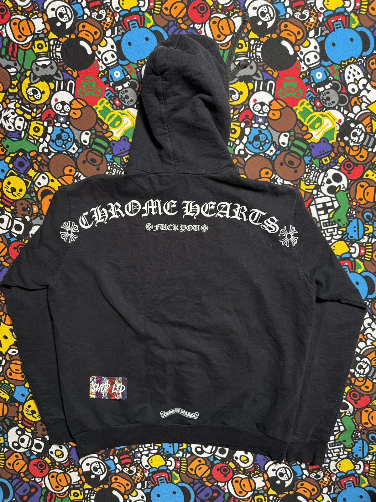 Chrome Hearts Chrome Hearts Black Script Logo Pullover Hoodie Size US M / EU 48-50 / 2 - 1 Thumbnail