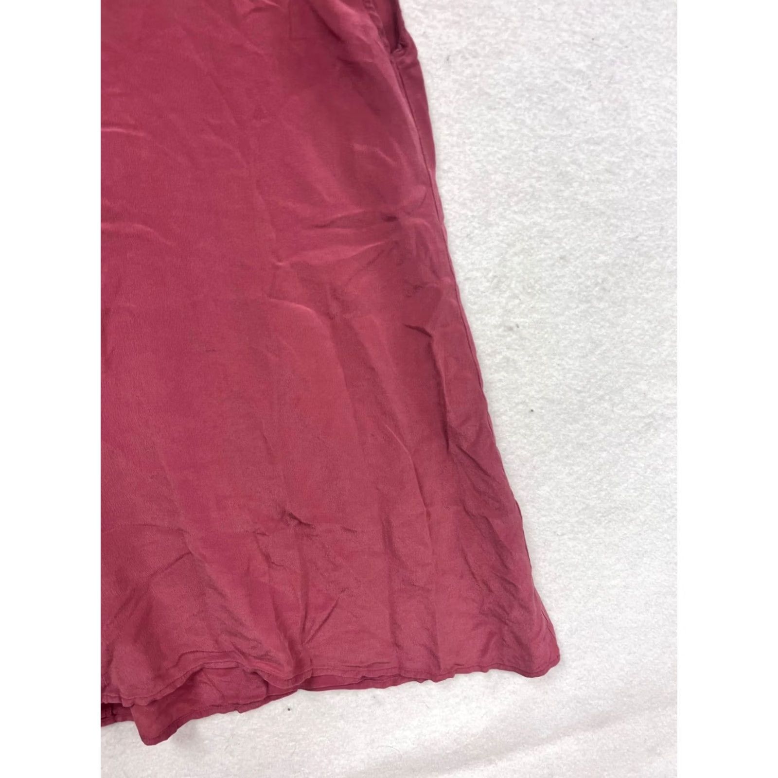 Eileen Fisher VINTAGE Eileen Fisher Silk Blouse Sleeveless XS Pink Womens Top 100% Silk Sleeveless XS Pink Silk Blouse Womens Shirt Size XS / US 0-2 / IT 36-38 - 5 Thumbnail