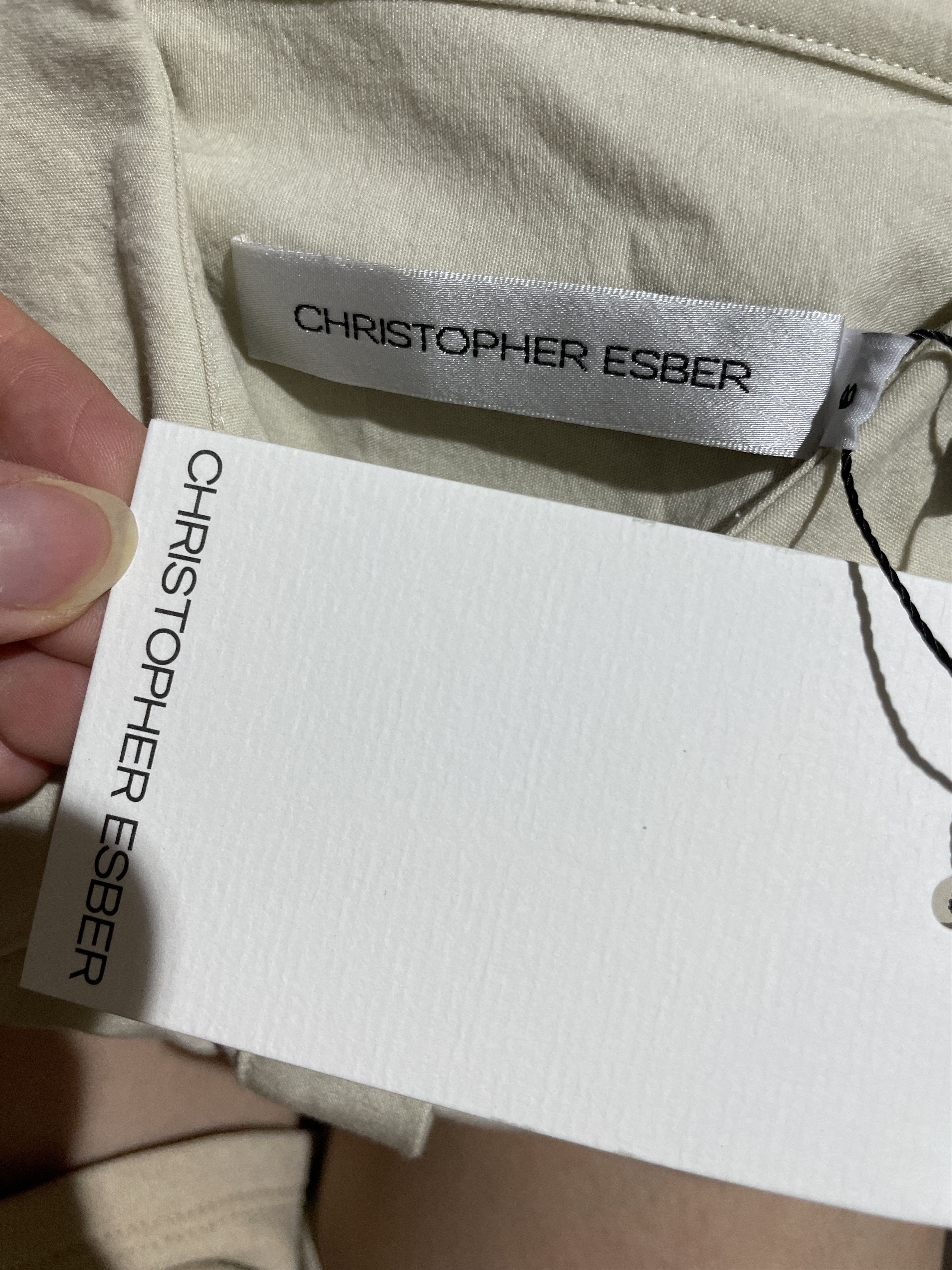 Christopher Esber Inbuilt Bra Shirt Size XS / US 0-2 / IT 36-38 - 8 Thumbnail