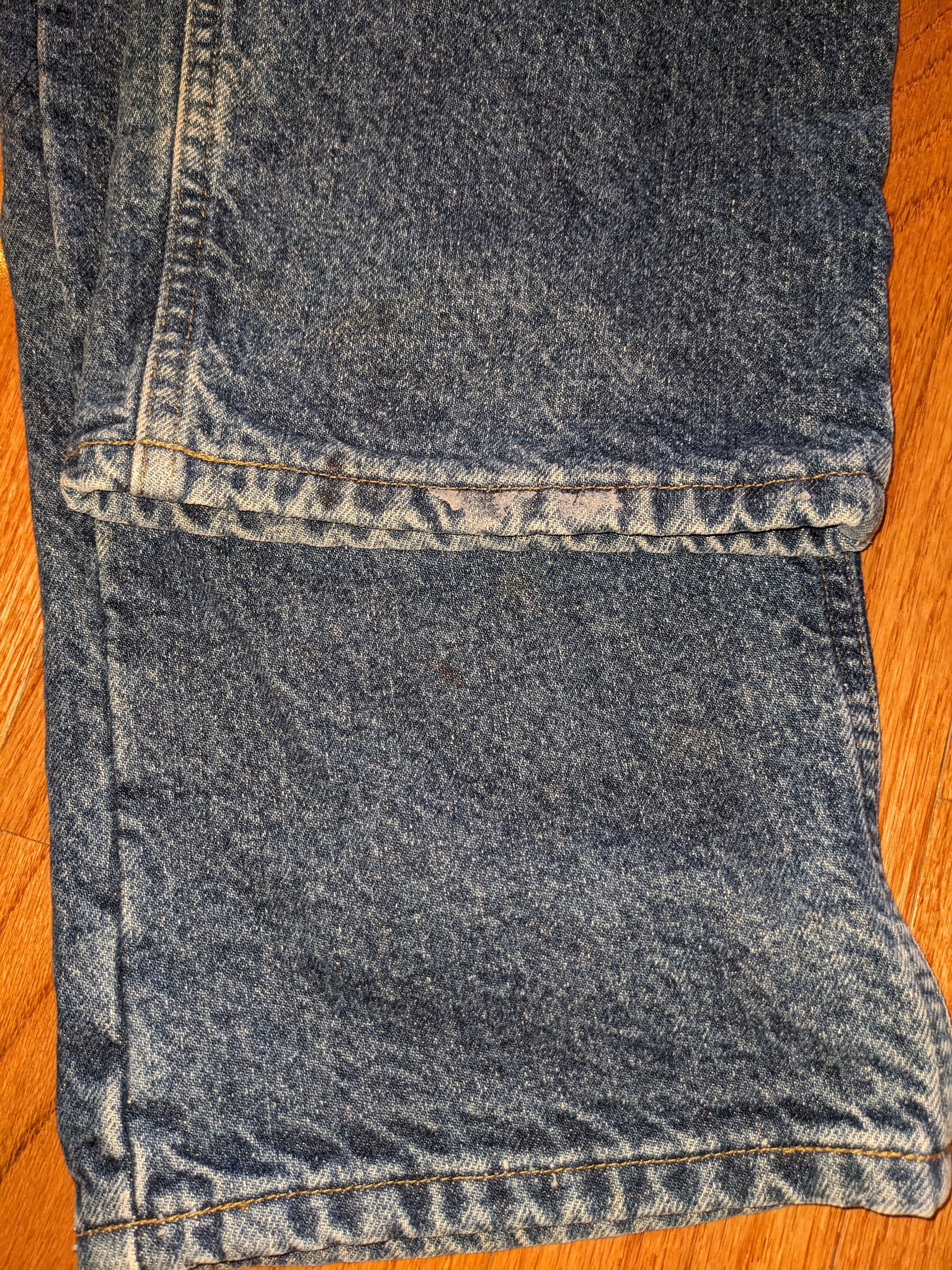 Carhartt × Vintage Carhartt B172 DST 35 x 32 Relaxed Fit Flannel Lined Denim Size US 35 - 6 Thumbnail