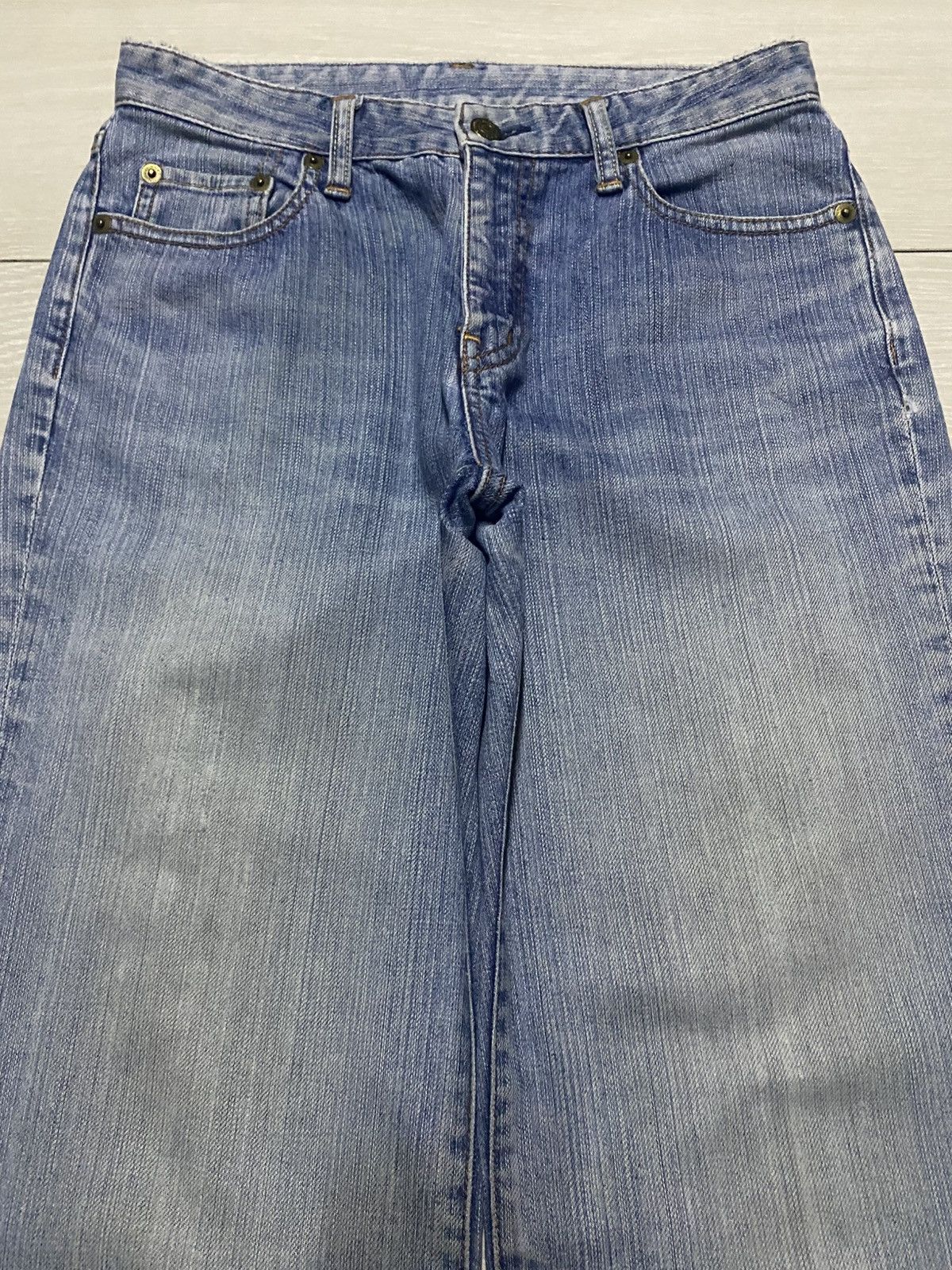 Uniqlo Vintage Japanese Brand Uniqlo Streetwear Flare Jeans Size US 28 / EU 44 - 3 Thumbnail