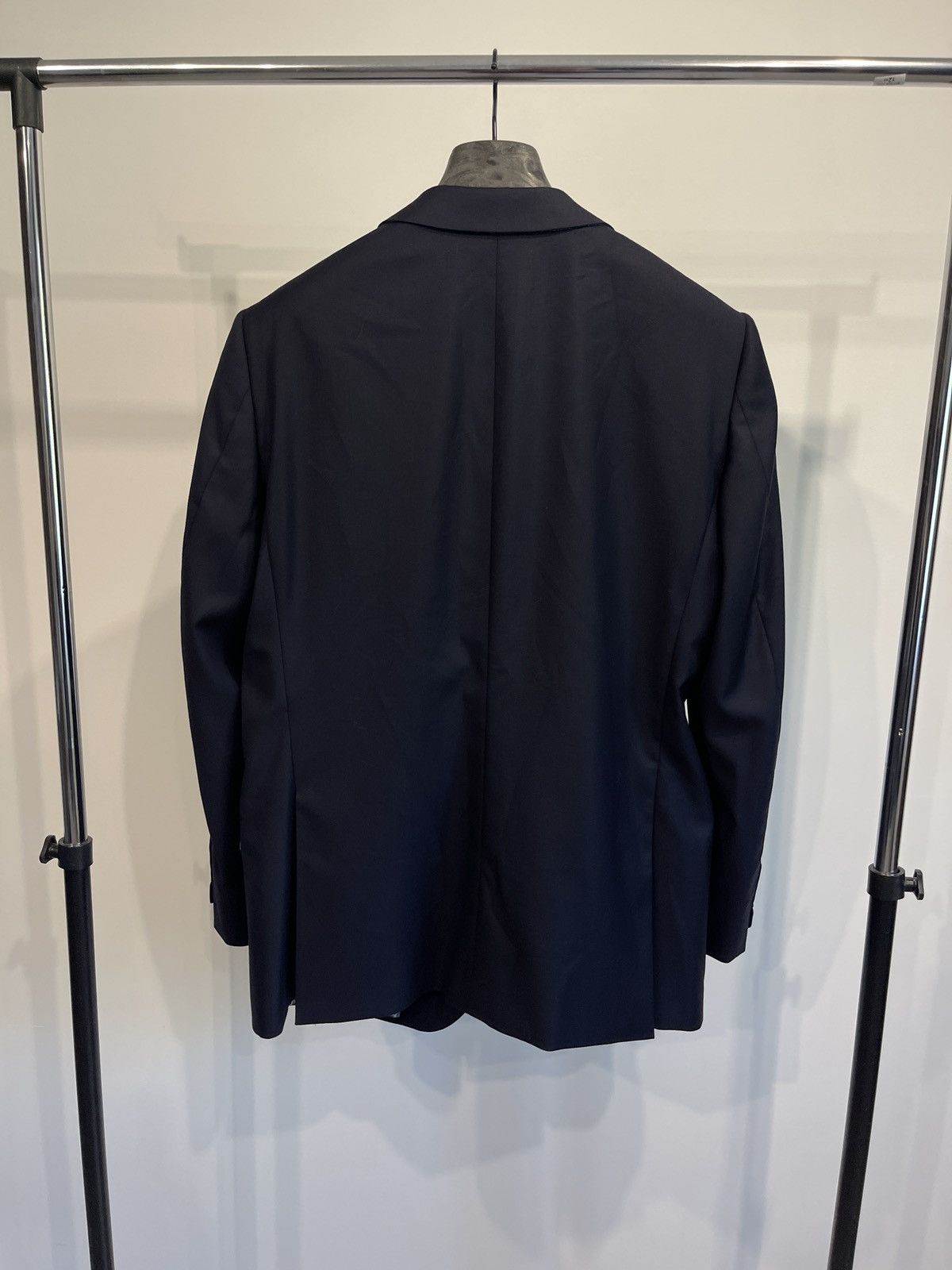 Vitale Barberis Canonico Vintage VITALE BARBERIS CANONICO blazer dark blue jacket Size 42R - 5 Thumbnail