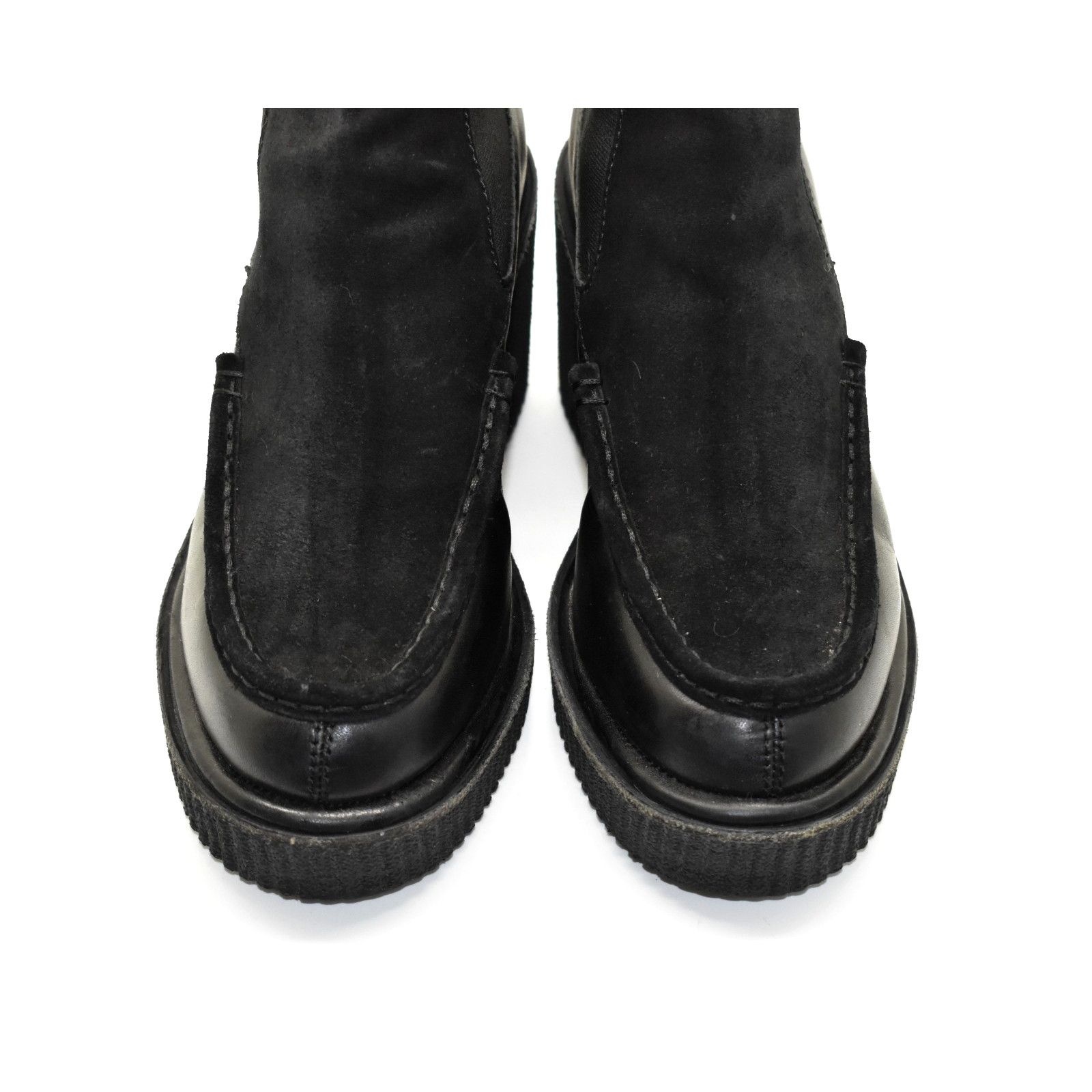 Rag & Bone RAG & BONE Black High Wedge Sloane Chelsea Boots Size 40 Size US 10 / IT 40 - 4 Thumbnail