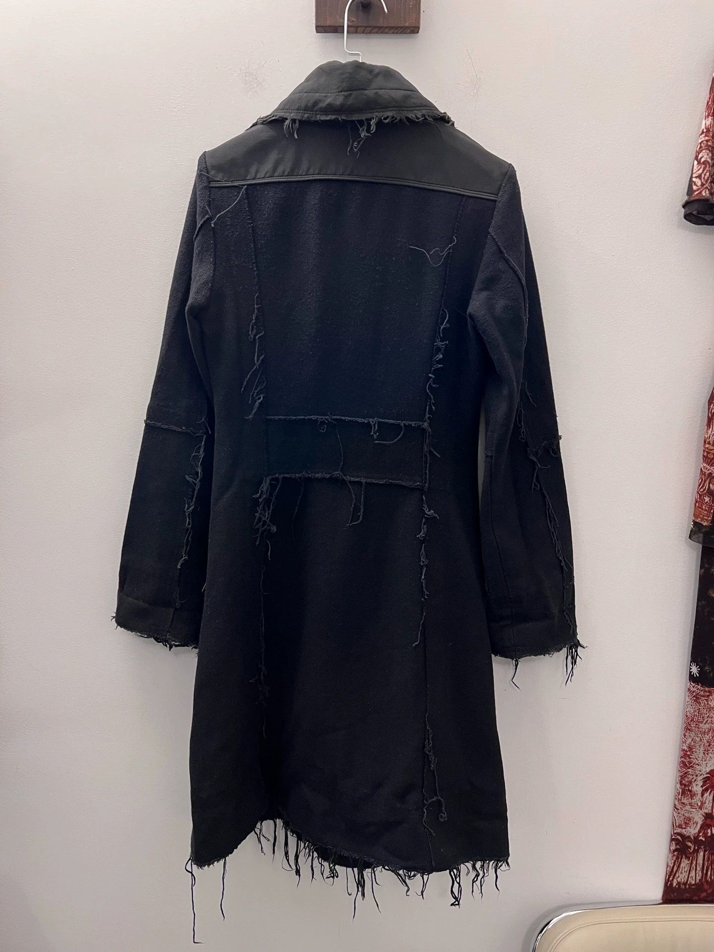 Diesel Diesel Vintage Distressed Denim Lapel Long Coat XS Size XS / US 0-2 / IT 36-38 - 9 Thumbnail