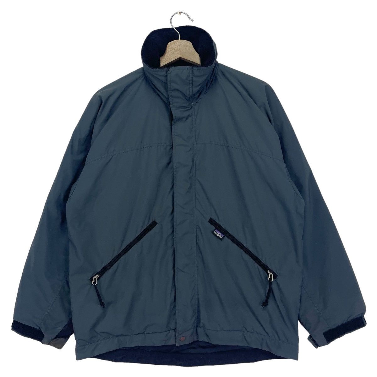 99’s Patagonia Lining Fleece Fusion Nylon Hoodie Jacket