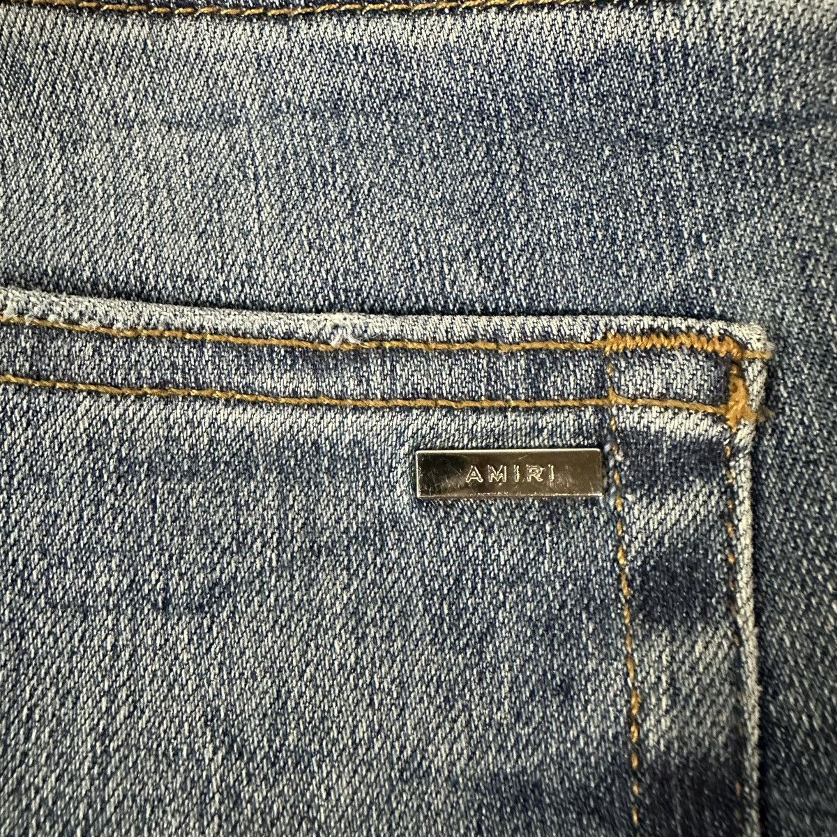 Amiri Amiri Jeans 307 Skinny Stretch Washed Denim size 34 / L #307 Size US 34 / EU 50 - 12 Thumbnail