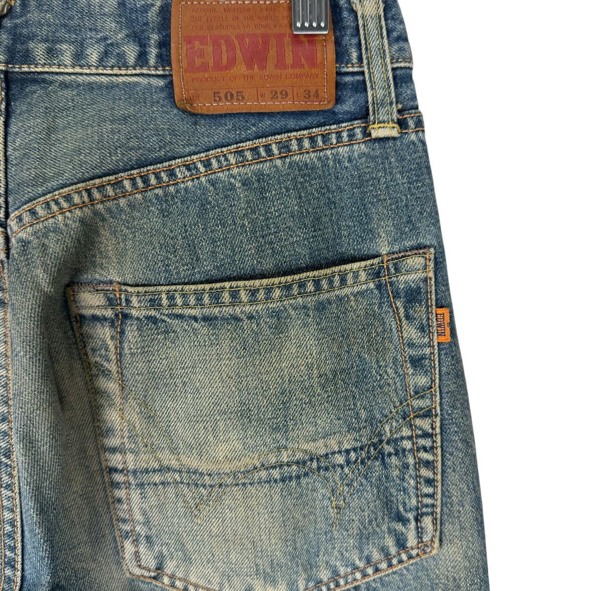 Edwin ☀️VTG EDWIN SELVEDGE DENIM JEANS PANTS Size US 29 - 11 Thumbnail