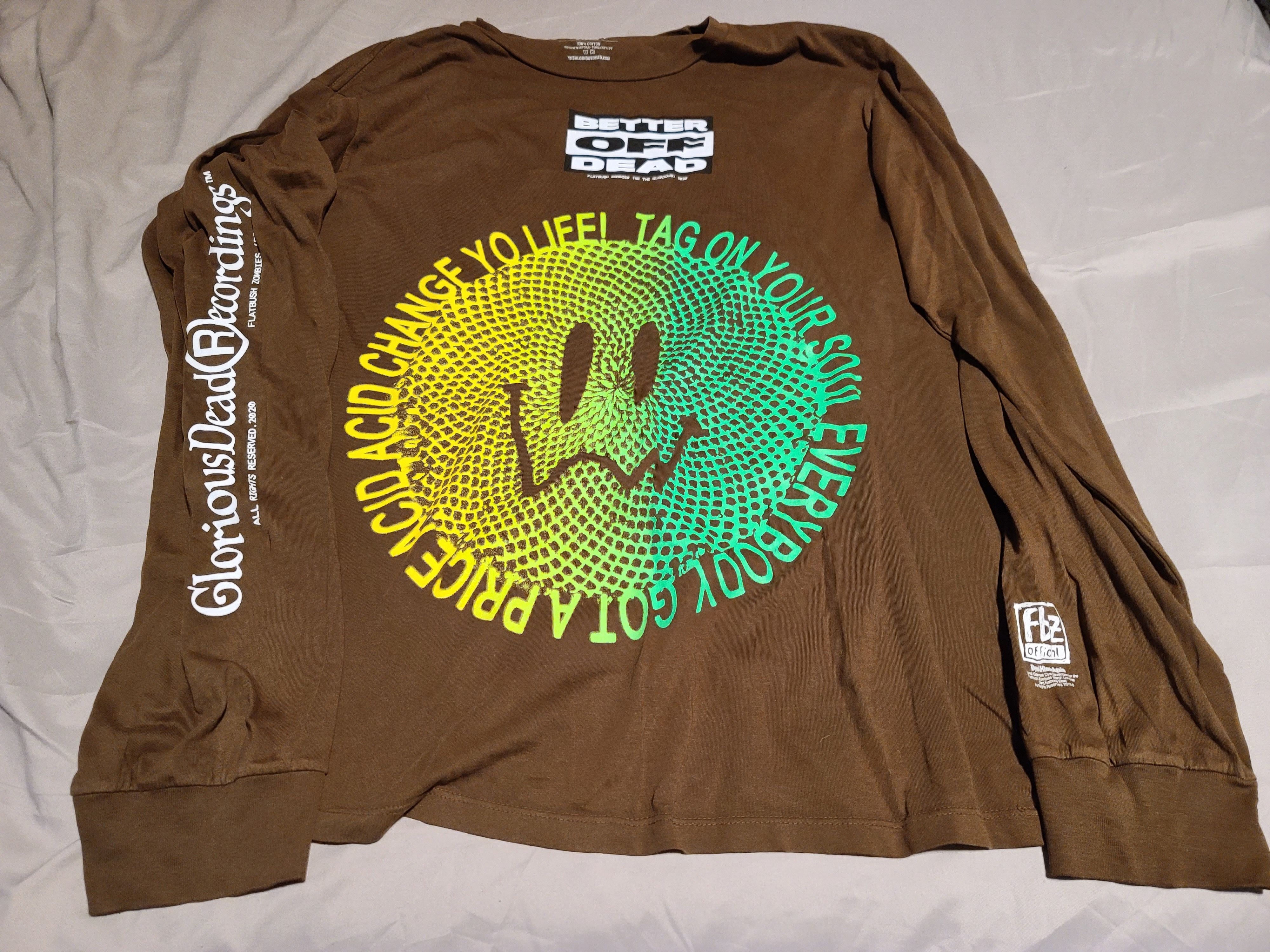 Flatbush Zombies ACID ACID PRICE TAG Long Sleeve Grailed