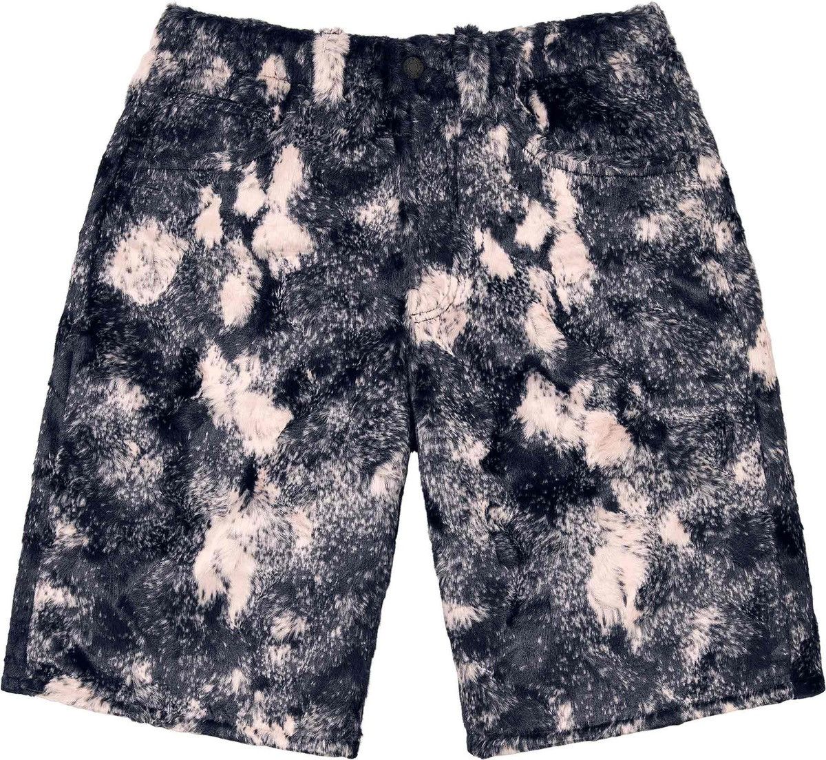 image of Supreme Faux Fur Short in Black, Men's (Size 36)