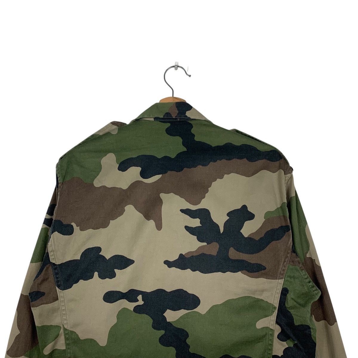 Custommade Vintage Army Military Camo Custom Cropped Jacket #1851-C80 Size L / US 10 / IT 46 - 8 Thumbnail