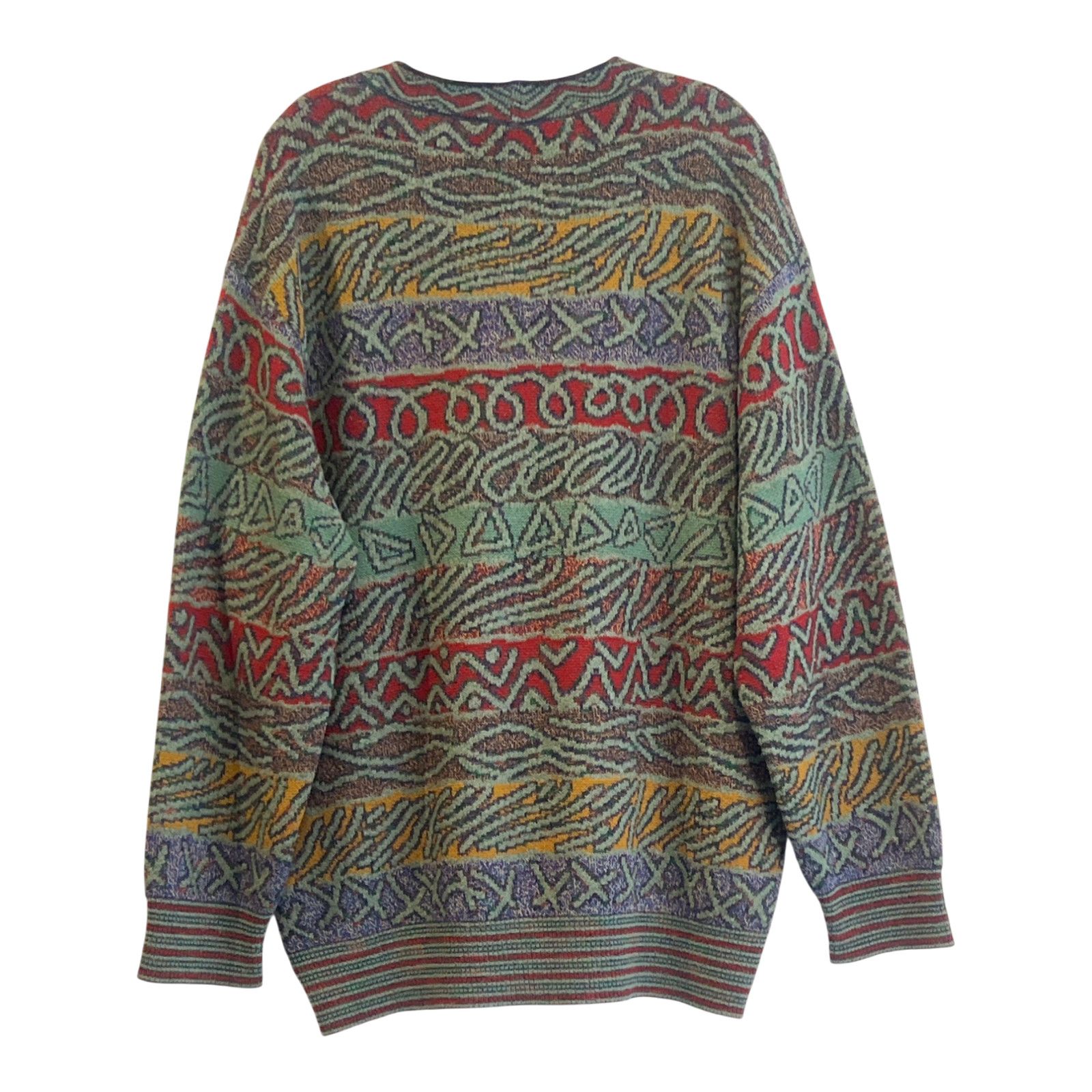 Missoni Men's Missoni Sport Multi-Color Wool Sweater Size US XL / EU 56 / 4 - 2 Thumbnail