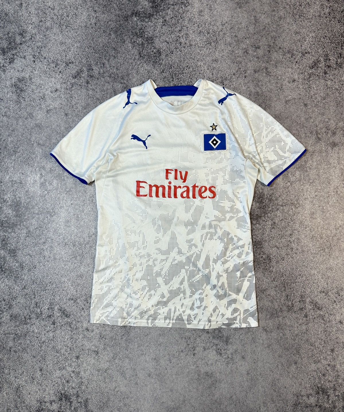 Puma × Vintage Vintage Puma Hamburger SV 23 Van Der Vaart Soccer Jersey S Size US S / EU 44-46 / 1 - 2 Thumbnail
