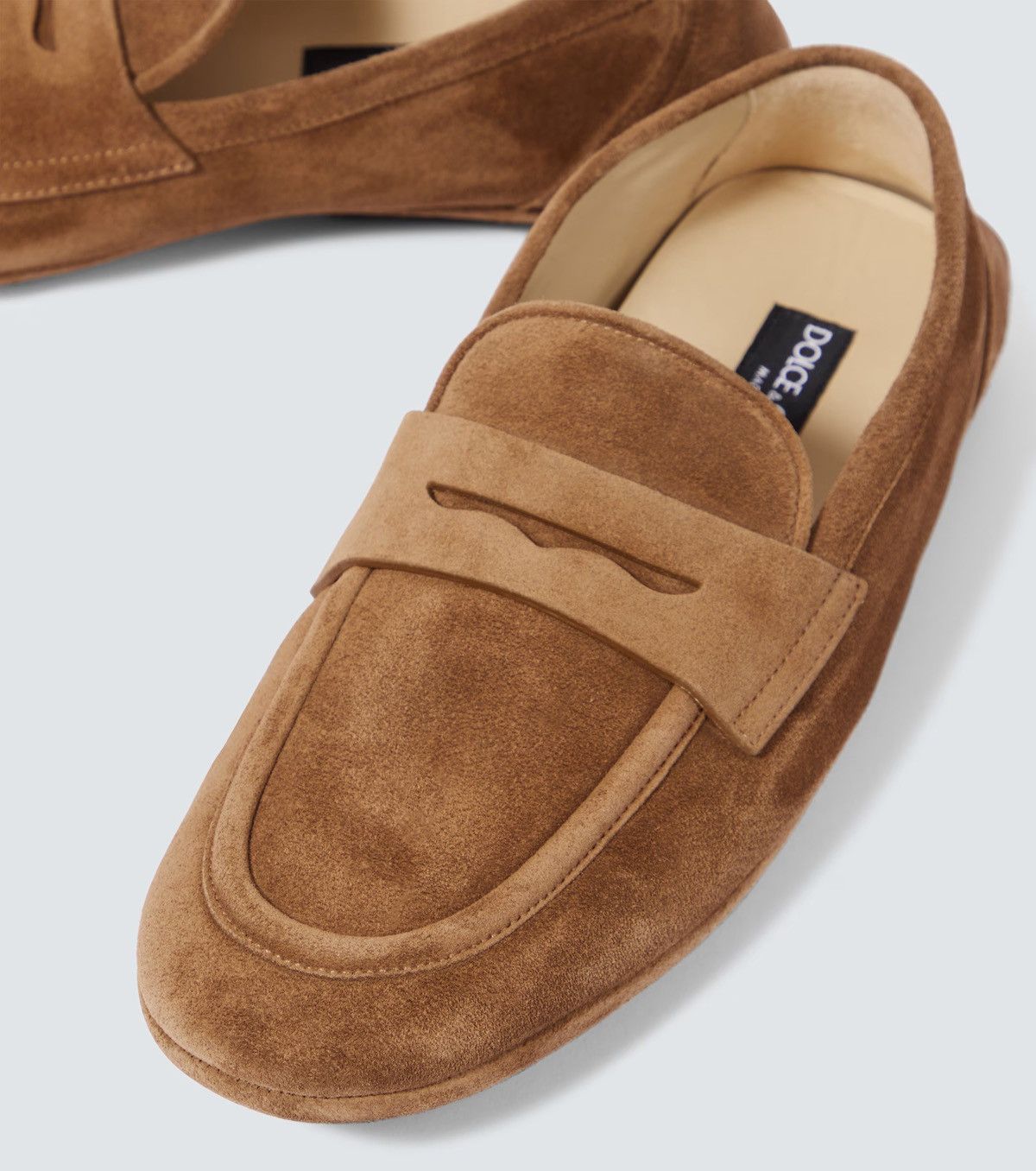 Dolce & Gabbana Dolce & Gabbana Suede Loafers Size US 12 / EU 45 - 2 Thumbnail