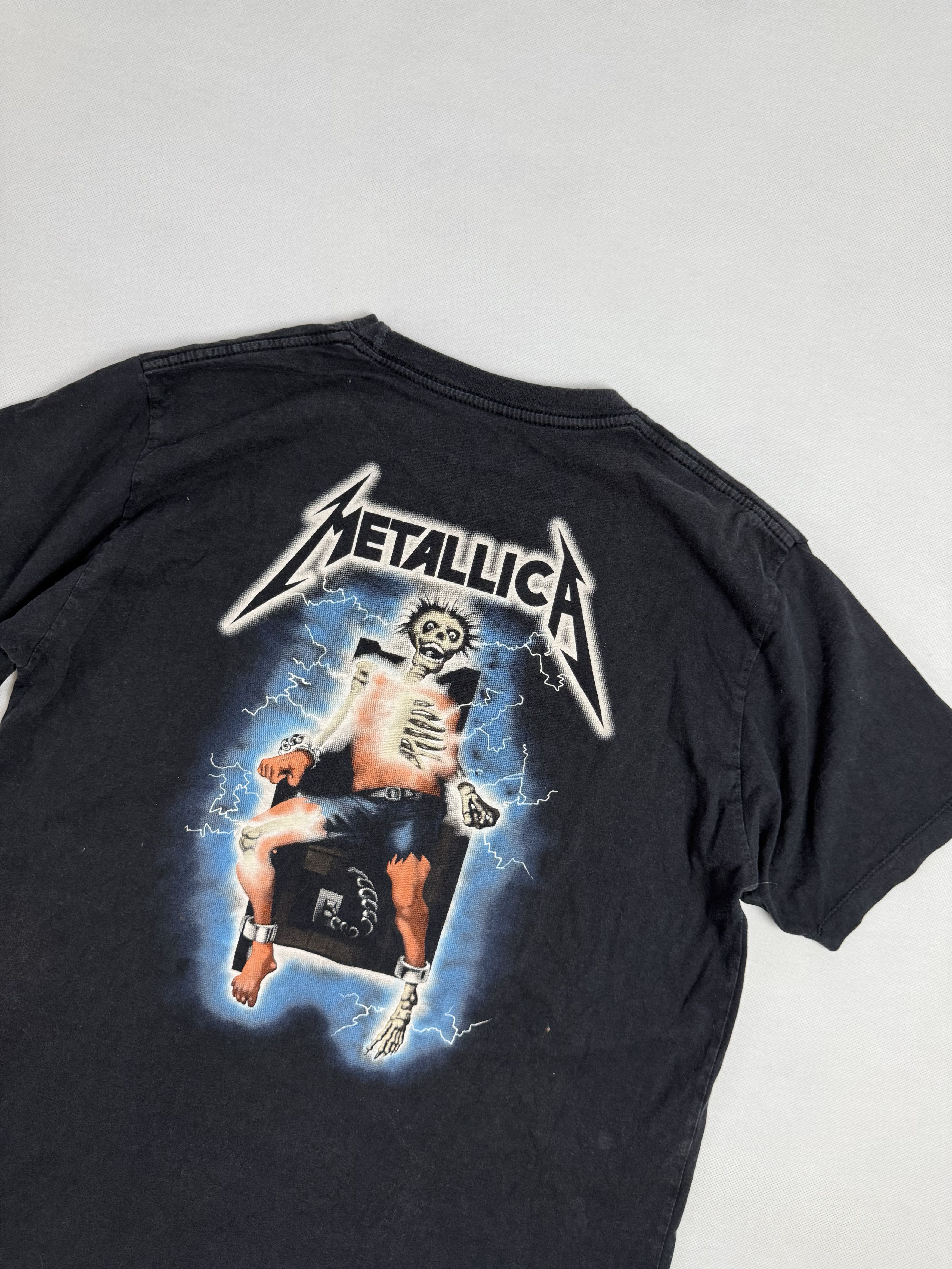 Band Tees × Metallica Vintage Metallica Ride The Lightning 90-s tee T Shirts Size US M / EU 48-50 / 2 - 2 Thumbnail