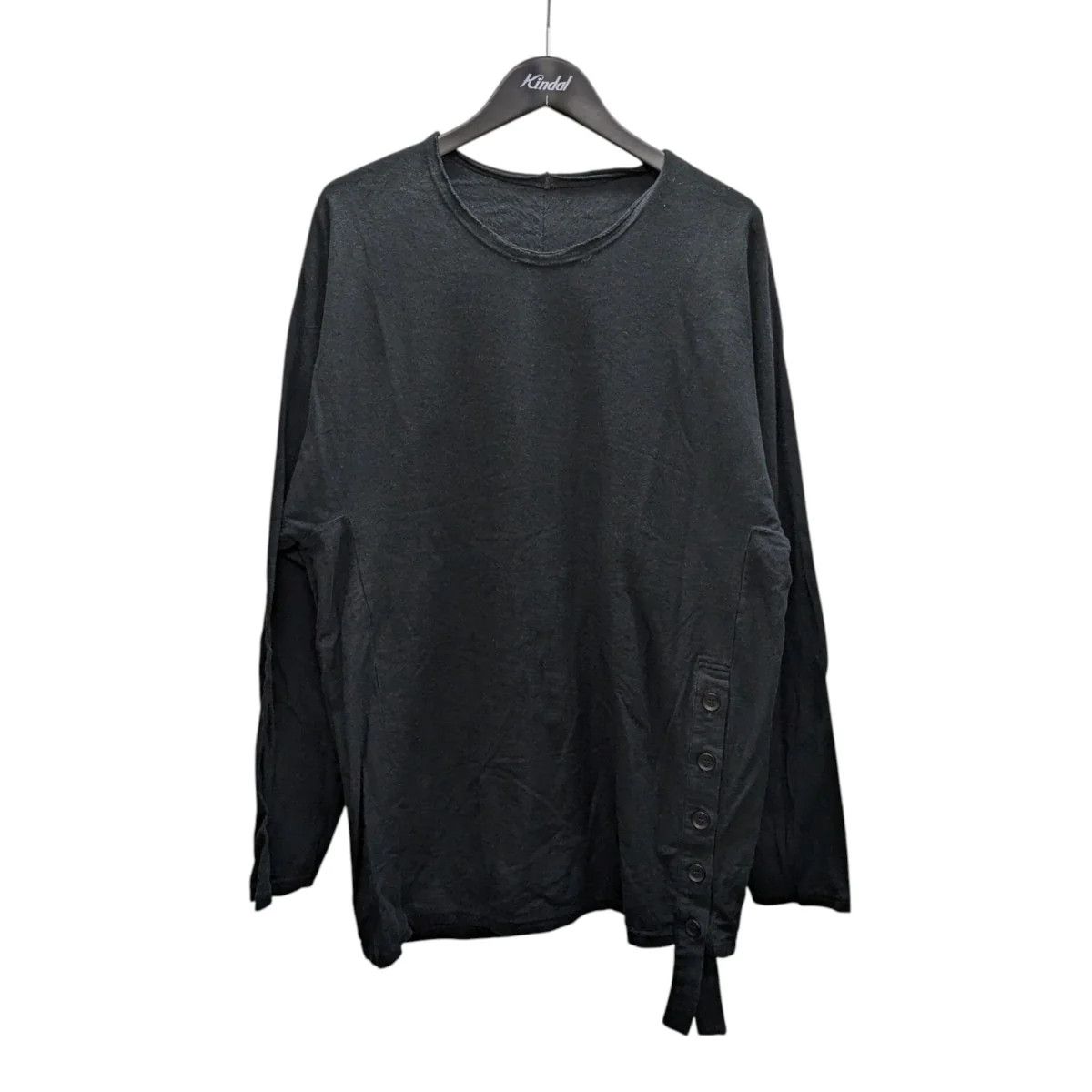 Yohji Yamamoto pour homme 24SS/SLUB SINGLE/ SEAM SLEEVE T