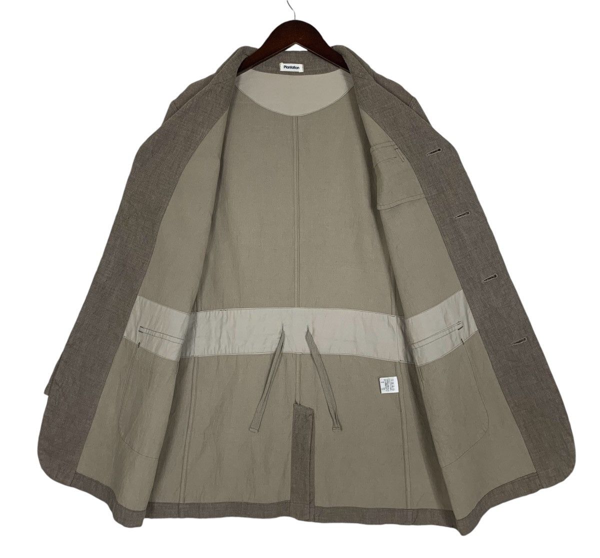 Designer Issey Miyake Plantation Designer JapaneseBrand LongJacket Size M / US 6-8 / IT 42-44 - 7 Thumbnail