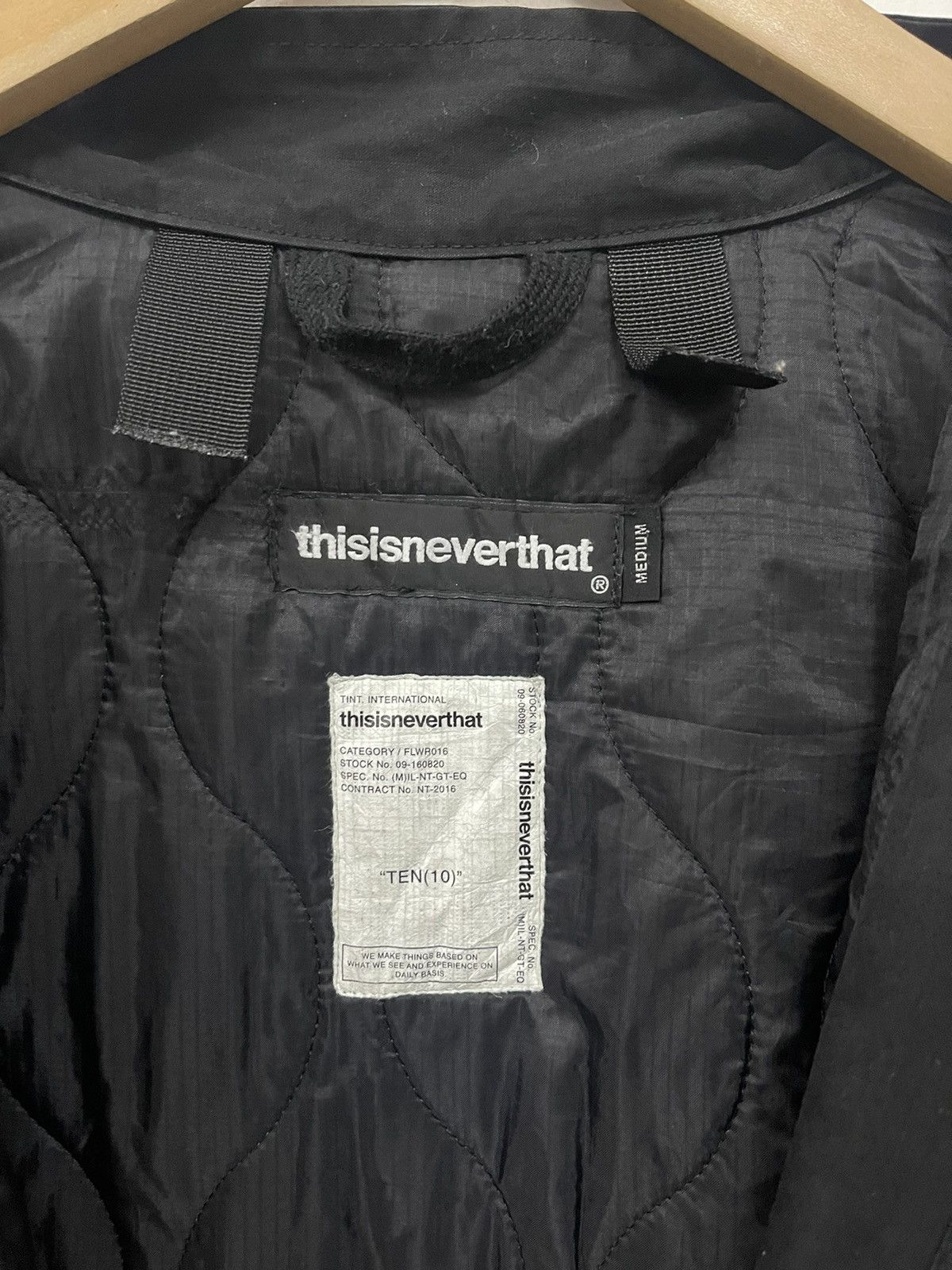 Japanese Brand × thisisneverthat FL2016 thisisneverthat ‘TEN(10)’ reflective fish tail parka Size US M / EU 48-50 / 2 - 7 Thumbnail