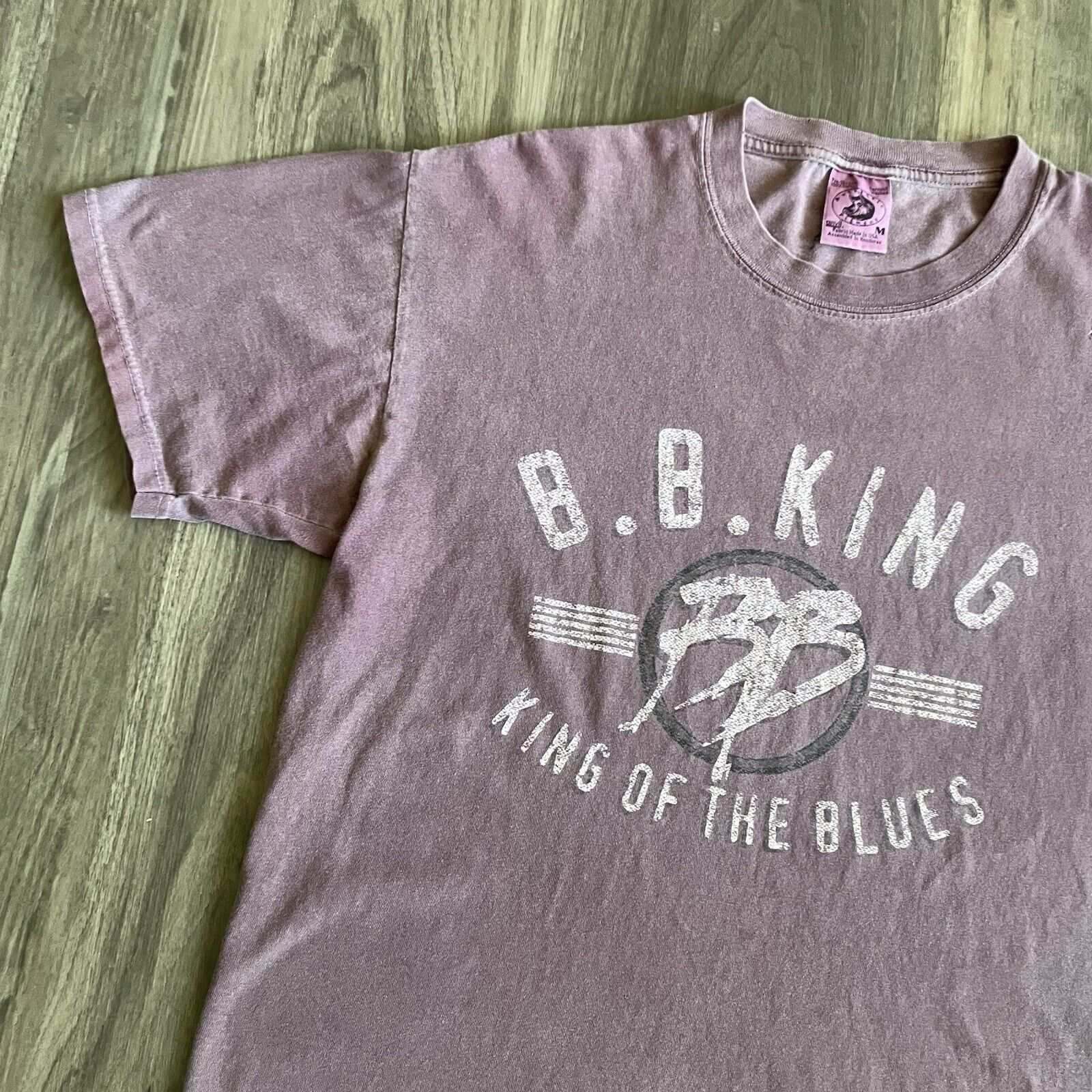 Band Tees × Vintage Vintage B.B. King Tour T-Shirt Size M Jazz Anvil Overdyed Size US M / EU 48-50 / 2 - 5 Thumbnail