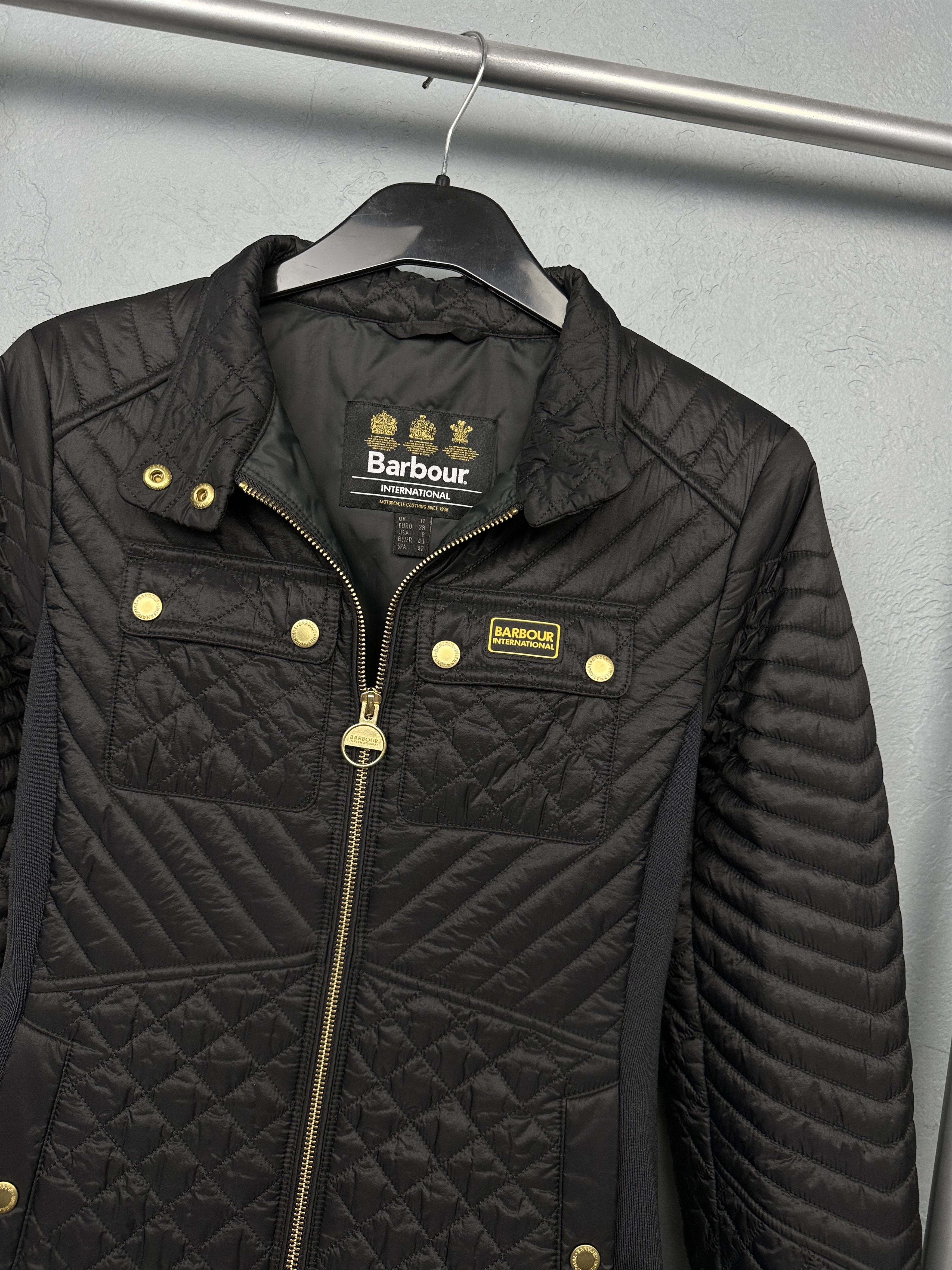 Barbour Barbour International Womens Morgan Quilted Jacket Size M / US 6-8 / IT 42-44 - 2 Thumbnail