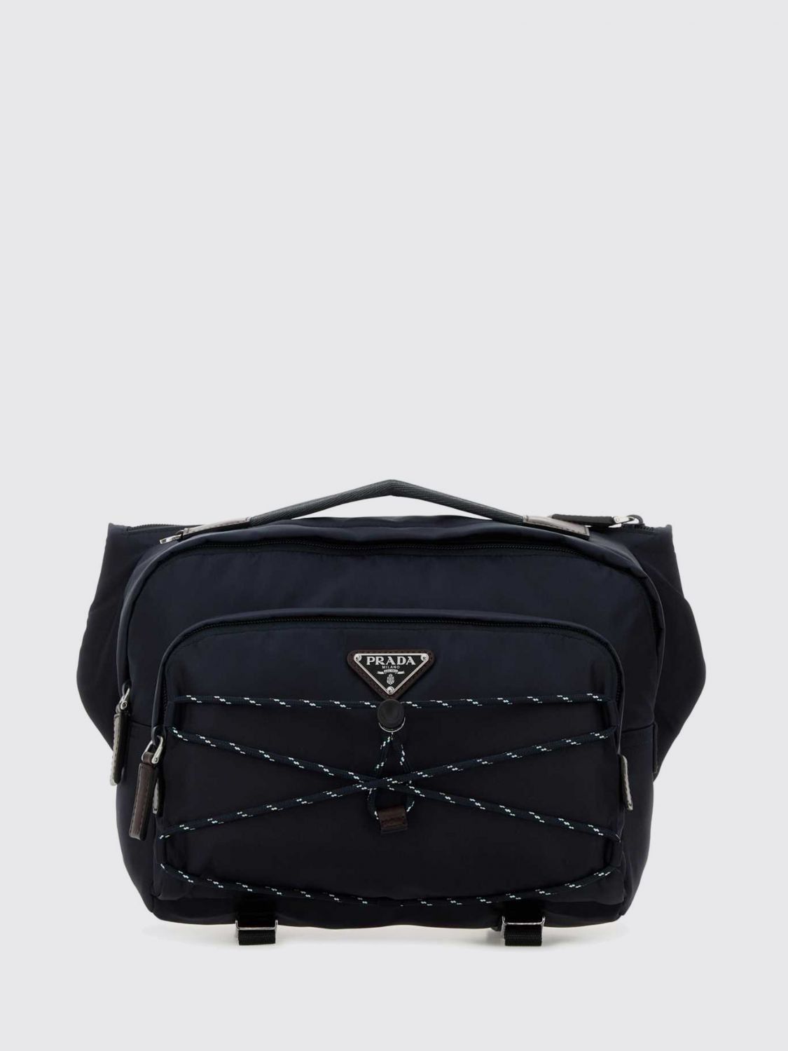 Prada Prada Shoulder Bag Men Blue Size ONE SIZE - 1 Preview