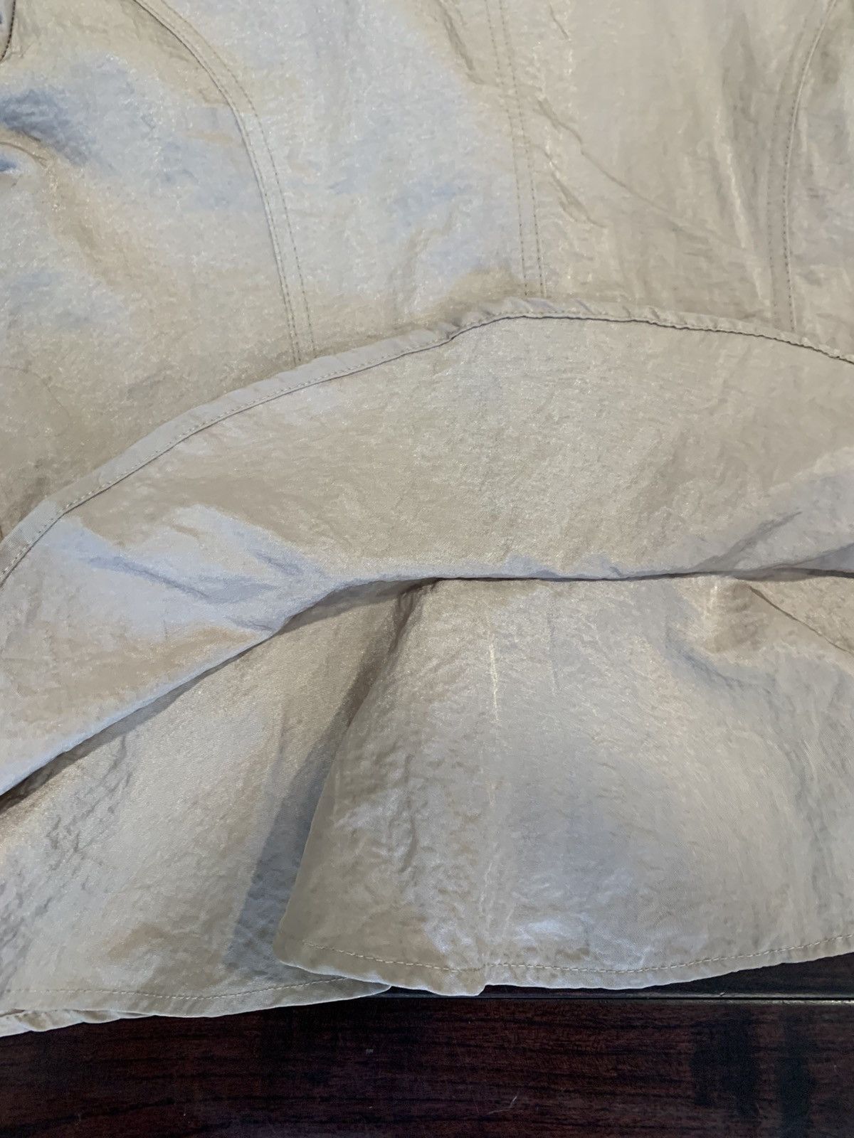 Vintage 90s womens nylon big button parka jacket Size S / US 4 / IT 40 - 17 Thumbnail