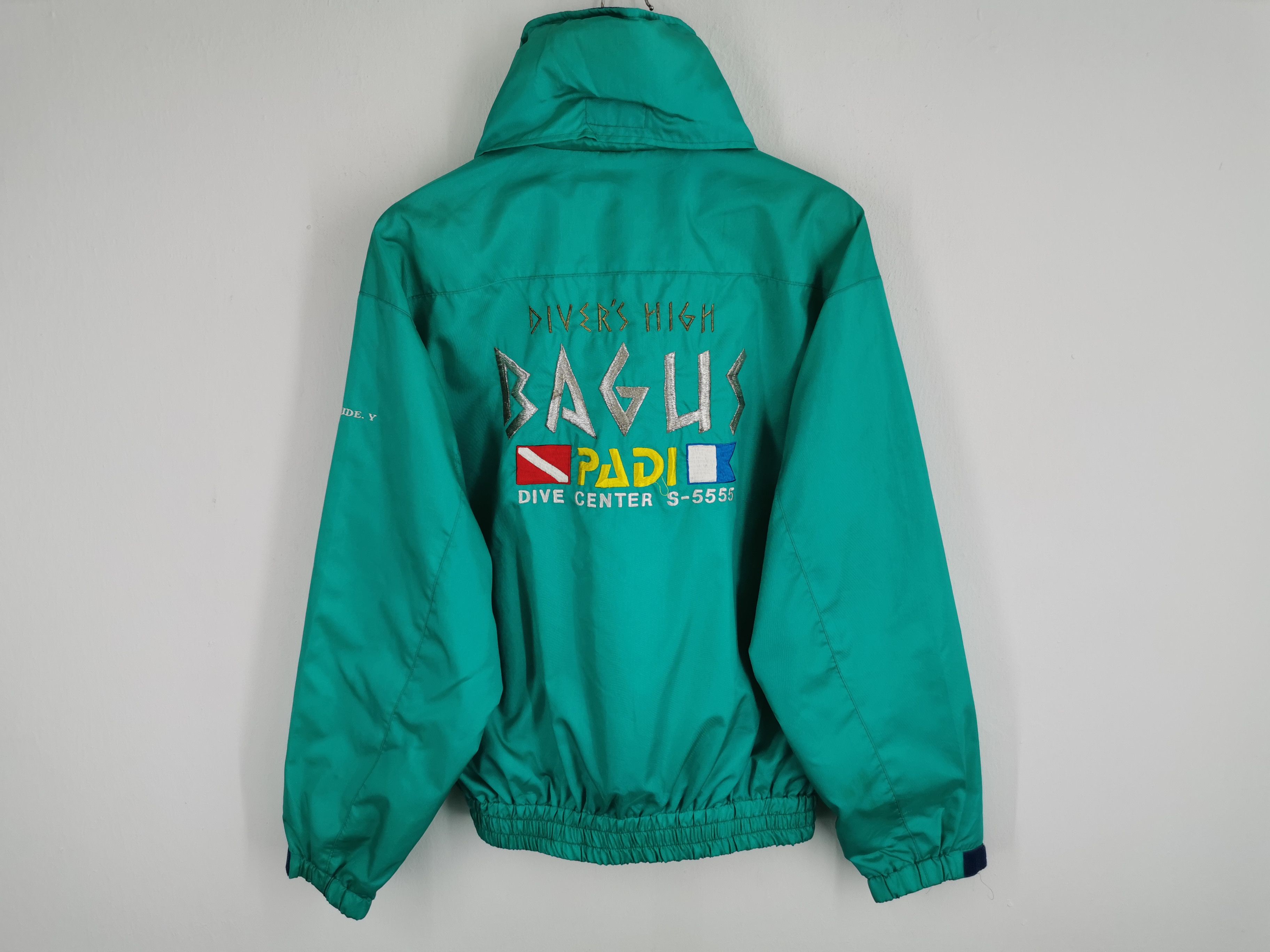 Vintage Vintage 90s PADI World Scuba Diving Club Windbreaker Nylon Size US L / EU 52-54 / 3 - 1 Thumbnail