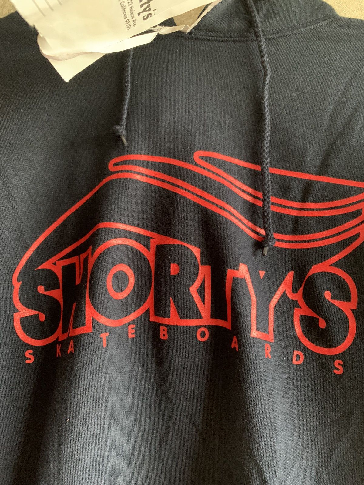 Shorty's Skateboards Vintage Shorty’s Skateboard Hooded Pullover Size US L / EU 52-54 / 3 - 3 Thumbnail