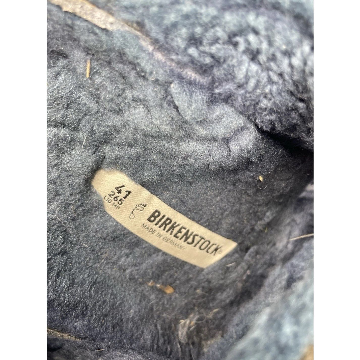Birkenstock Birkenstock Arizona Fur Midnight Navy Strap Slides Sandals W Size US 10 / IT 40 - 6 Thumbnail