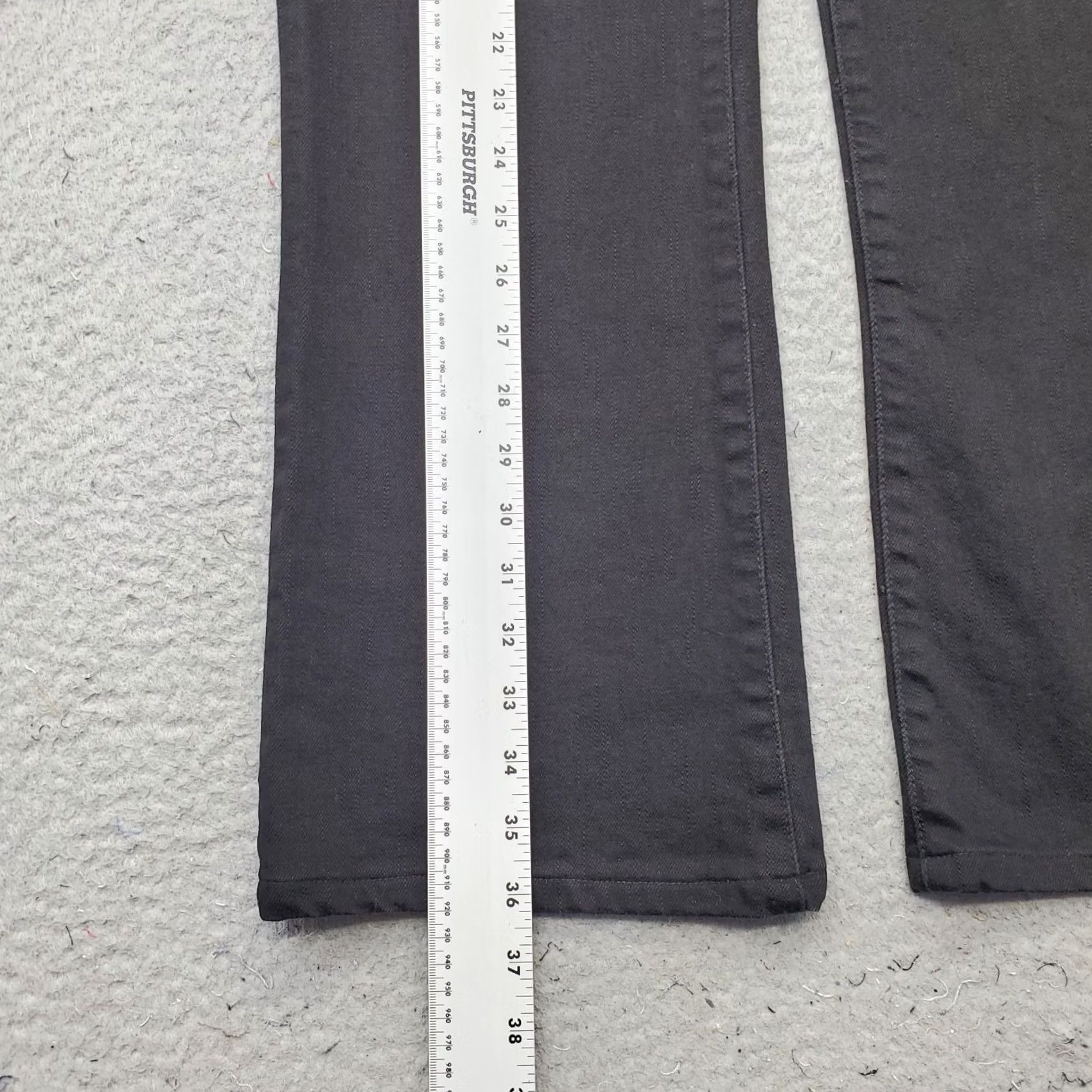 Denime Lauren Jeans Co. Jeans Womens 10P Black Denim Stretch Bootcut 5-Pocket Regular Size 10P Mens Womens Girls Boys Size 32" / US 10 / IT 46 - 3 Thumbnail