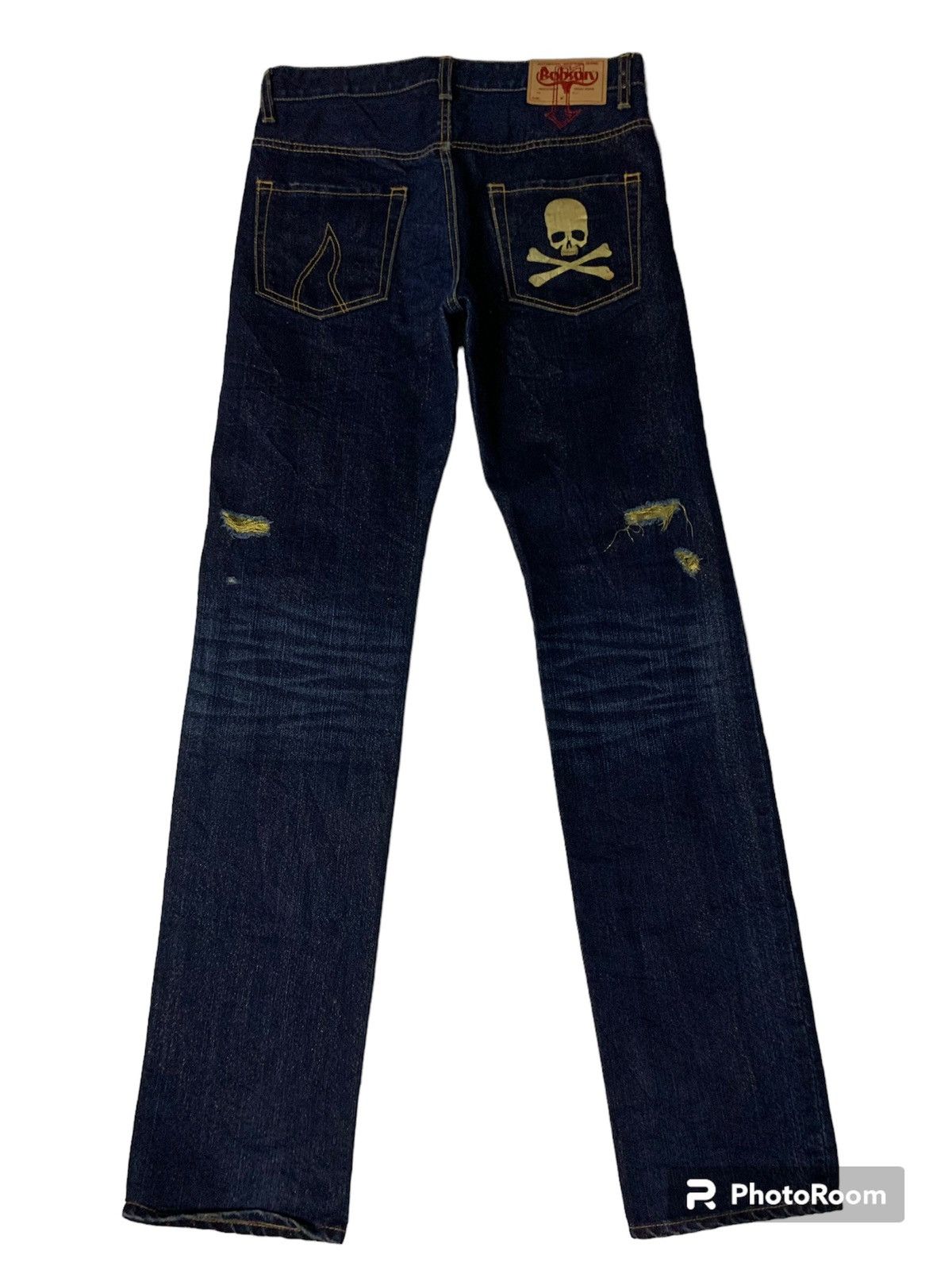 Japanese Brand × Roen Reon Mastermind x bobson Skull Jeans Size US 31 - 2 Thumbnail