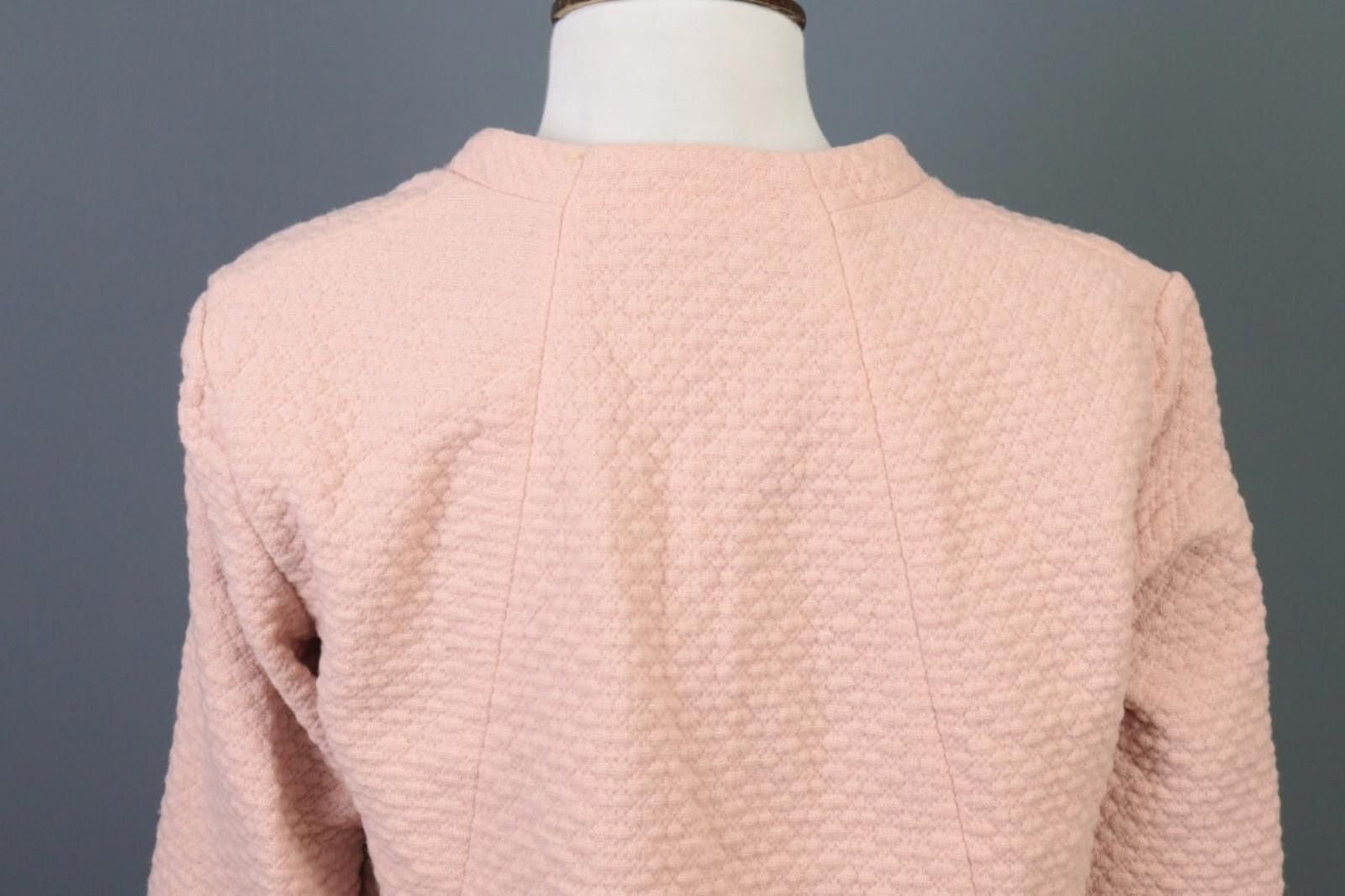 Wilkes Bashford BA&SH WAREN Pink Wool Knit Lightweight Sweater Size 2 / M Size XS / US 0-2 / IT 36-38 - 9 Thumbnail