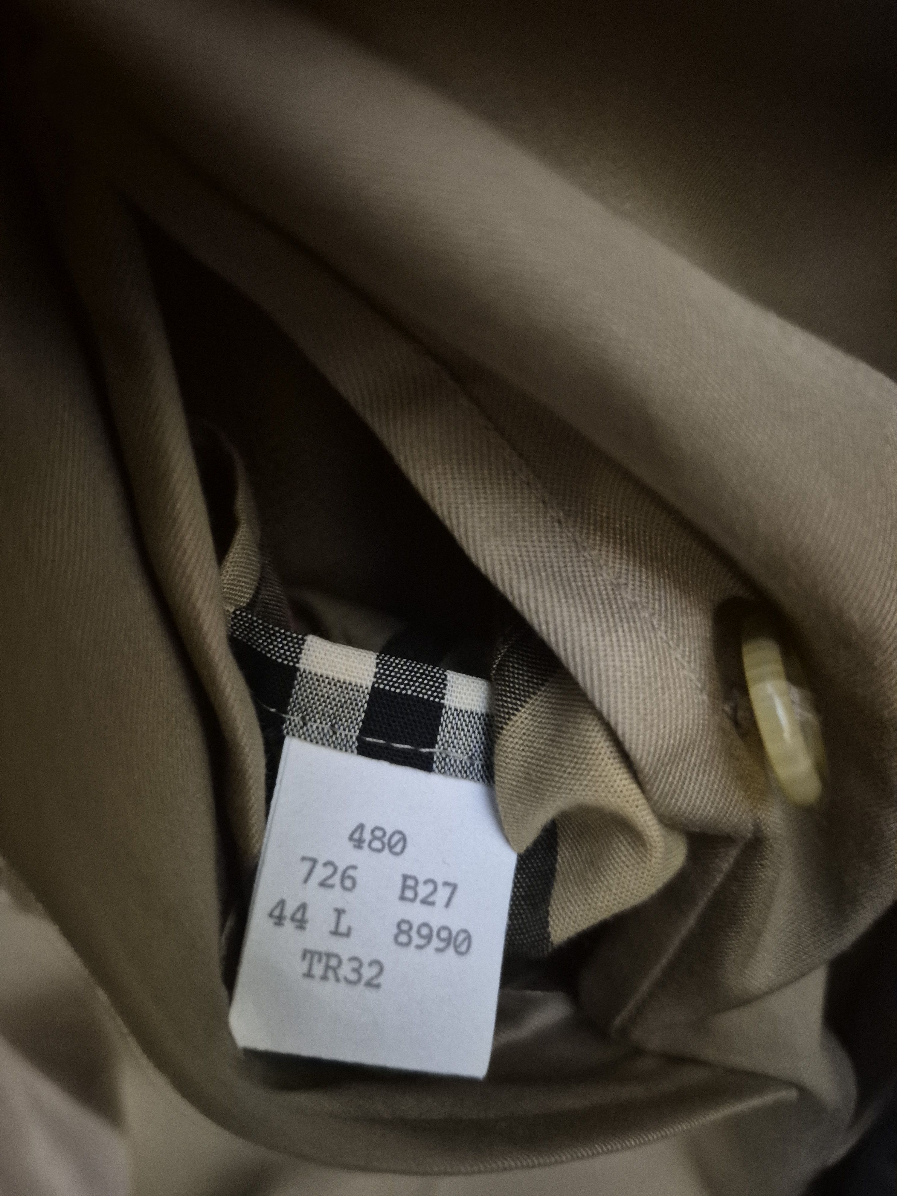 Burberry Burberry Tan Double Breast Trenchcoat Size 44 L Size US XL / EU 56 / 4 - 15 Thumbnail