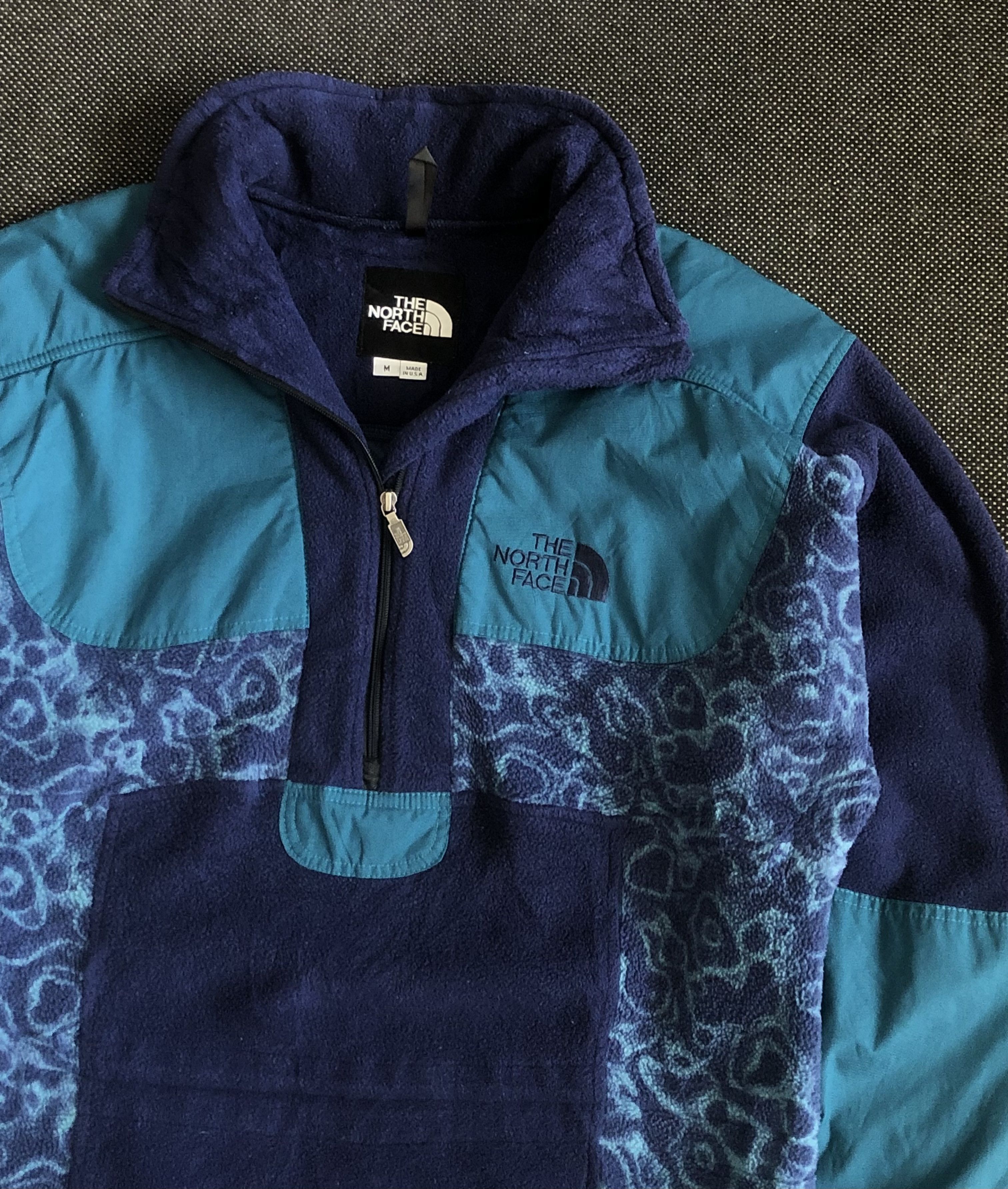The North Face RARE🔥90’S TNF RAGE MADE IN USA HALFZIPPER FLEECE PULLOVER Size US XL / EU 56 / 4 - 5 Thumbnail