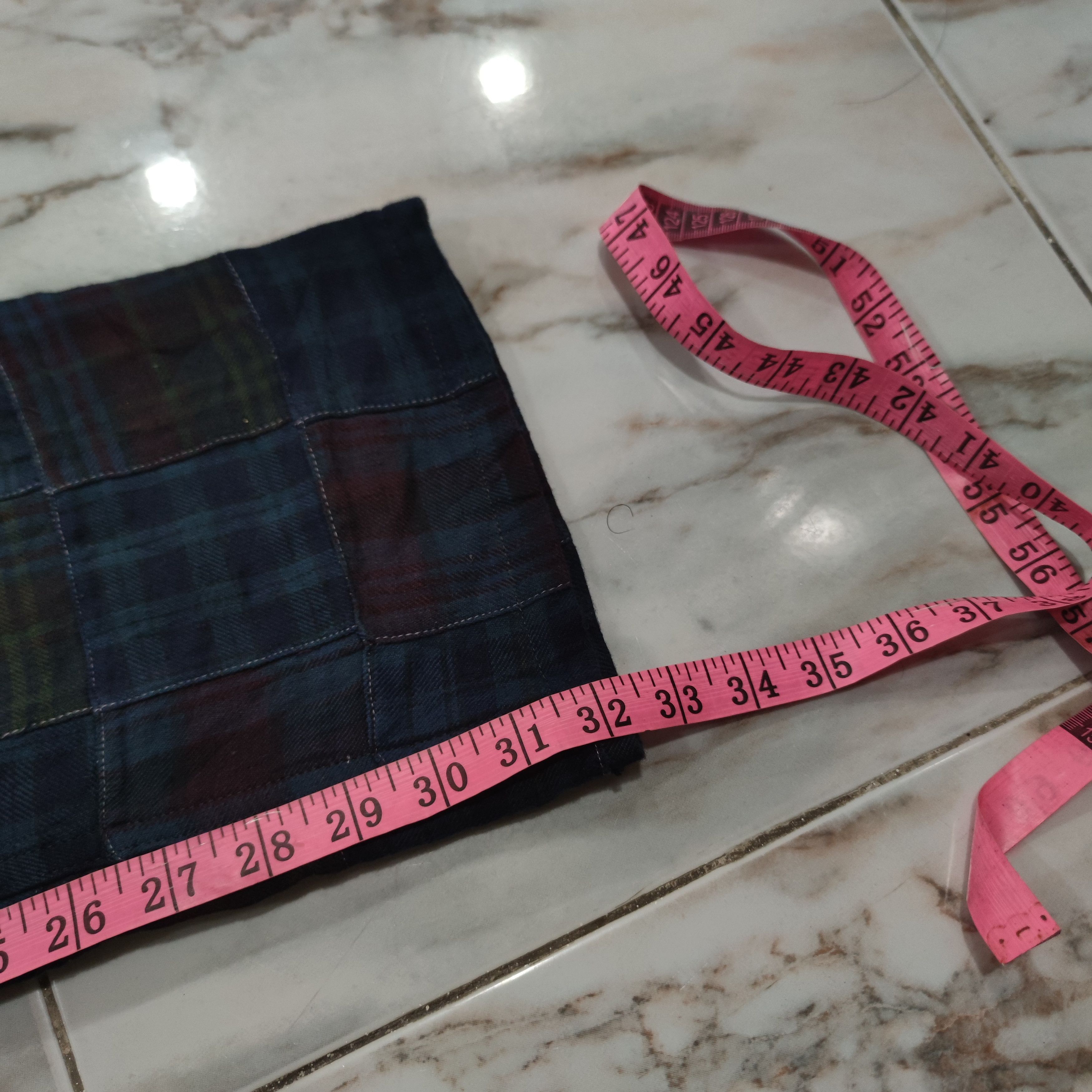 If Six Was Nine × Japanese Brand L.Z.G RARE PATCHWORK DESIGN PANT MADE IN JAPAN Size US 33 - 7 Thumbnail