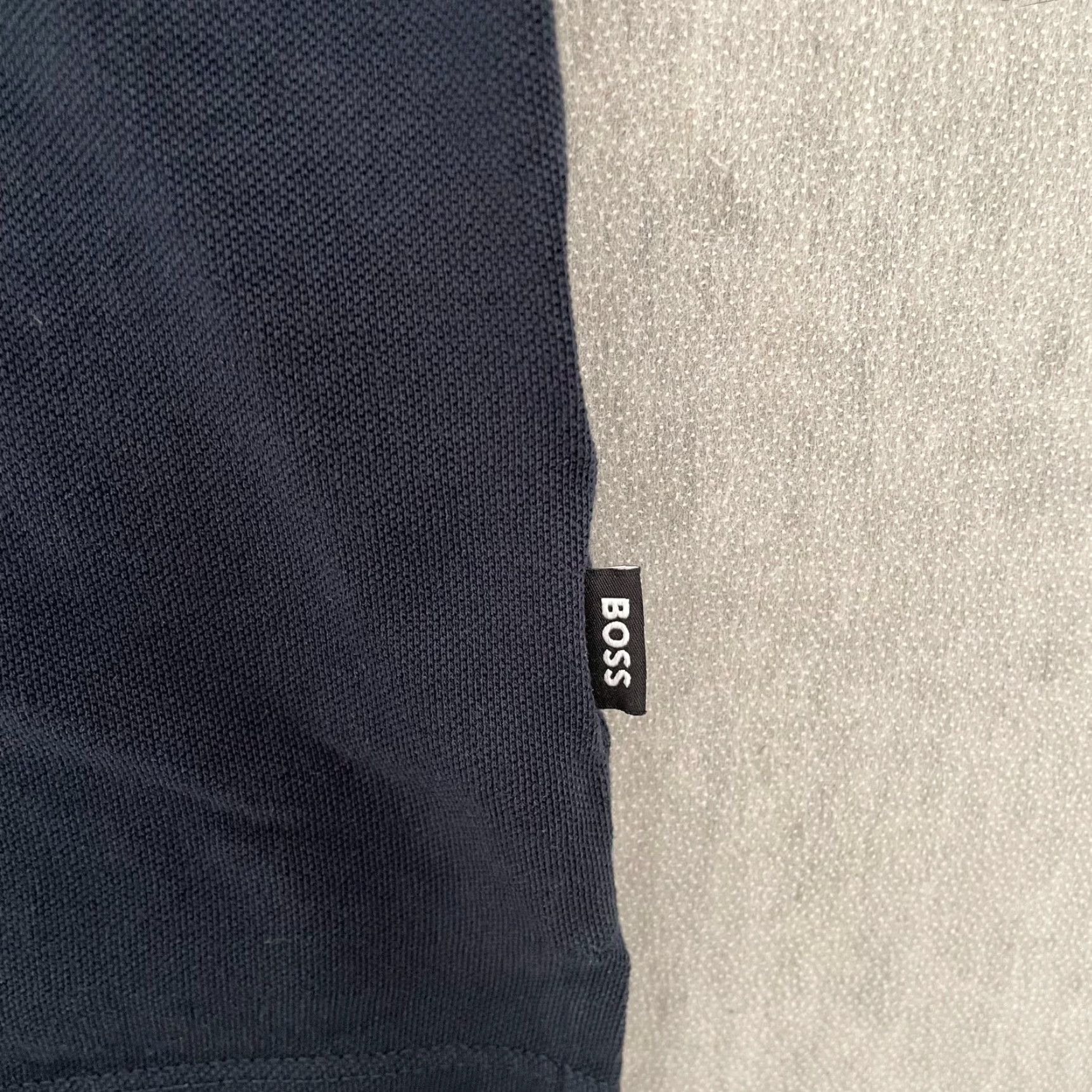 Hugo Boss HUGO BOSS Polo Shirt Adult XL Blue Slim Fit Knit Short Sleeve Logo 90s Modern Preppy Mens XL Size US XL / EU 56 / 4 - 4 Thumbnail