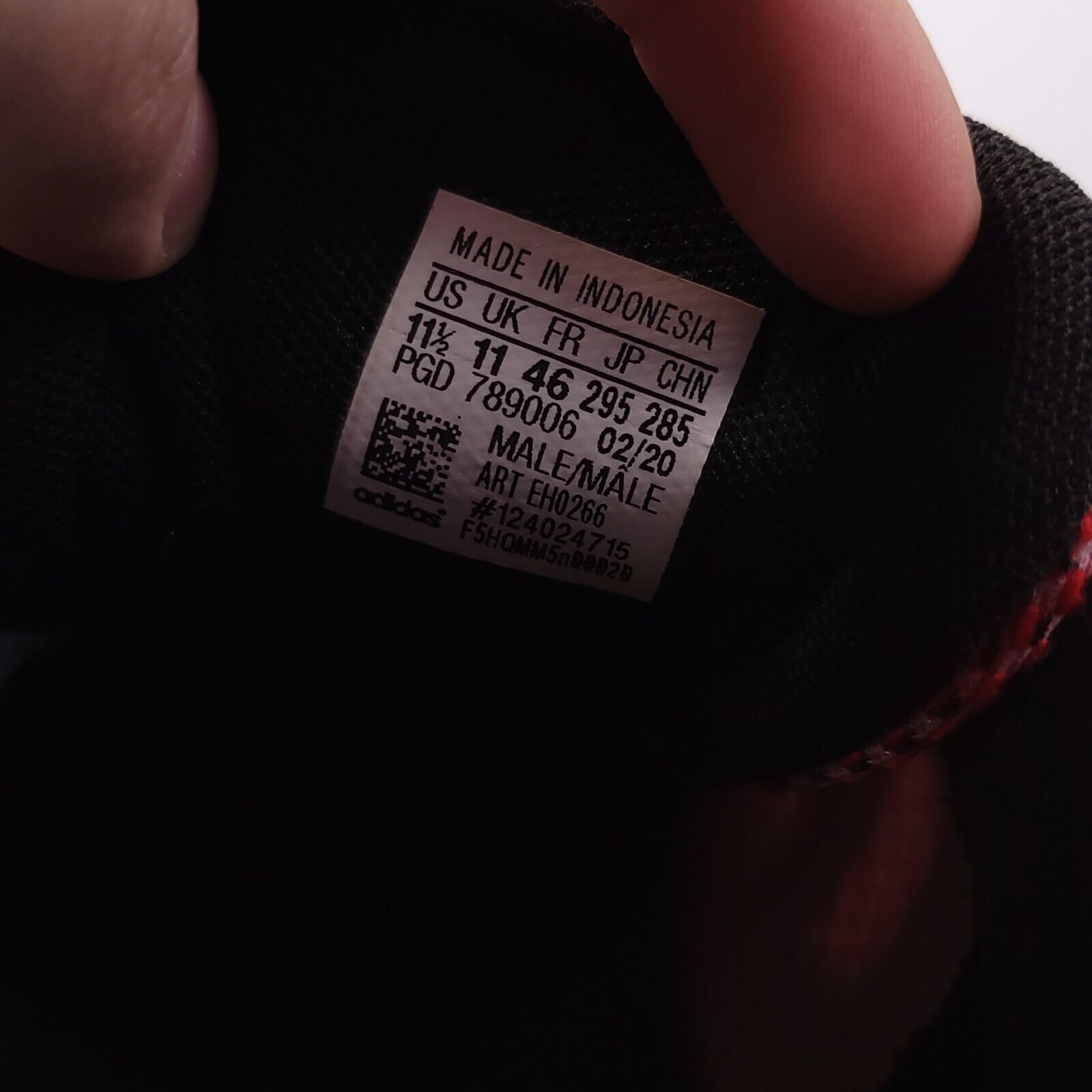 Adidas Adidas 20-20 FX Athletic Shoe Men Size 11.5 EG8100 Red White Size US 11.5 / EU 44-45 - 9 Thumbnail