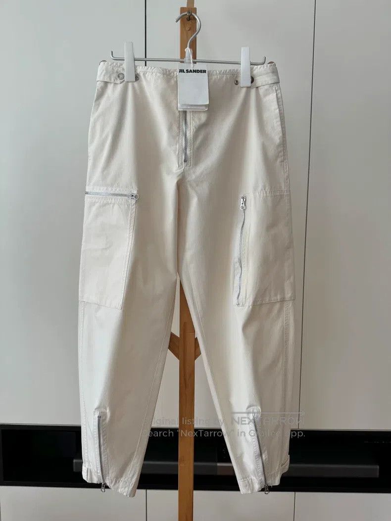 Jil Sander Jil Sander size 46 Multi-Pocket Zip Canvas Trousers Size US 28 / EU 44 - 1 Thumbnail
