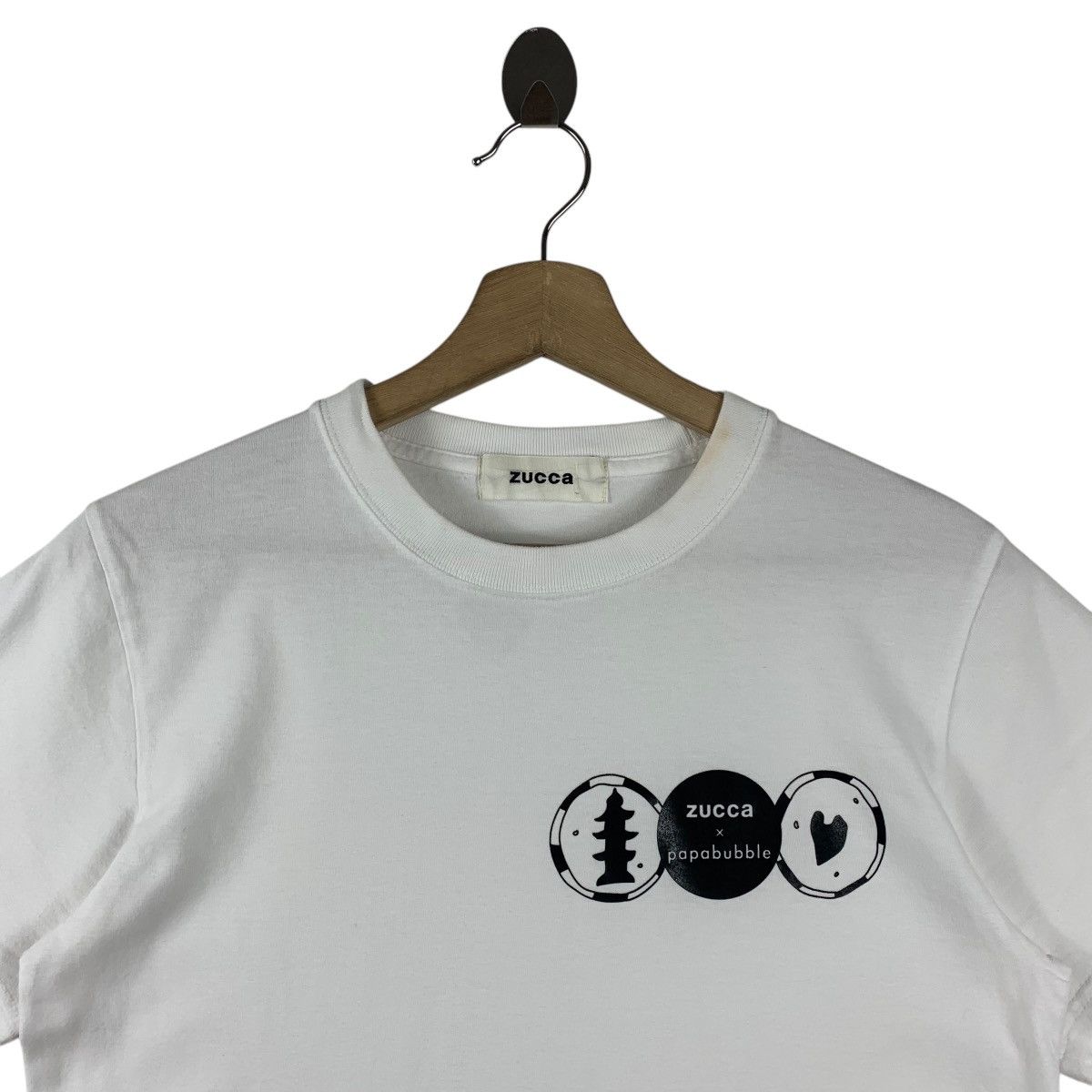 Japanese Brand × Zucca ZUCCA x PAPABUBBLE simple printed tee Size US S / EU 44-46 / 1 - 2 Thumbnail