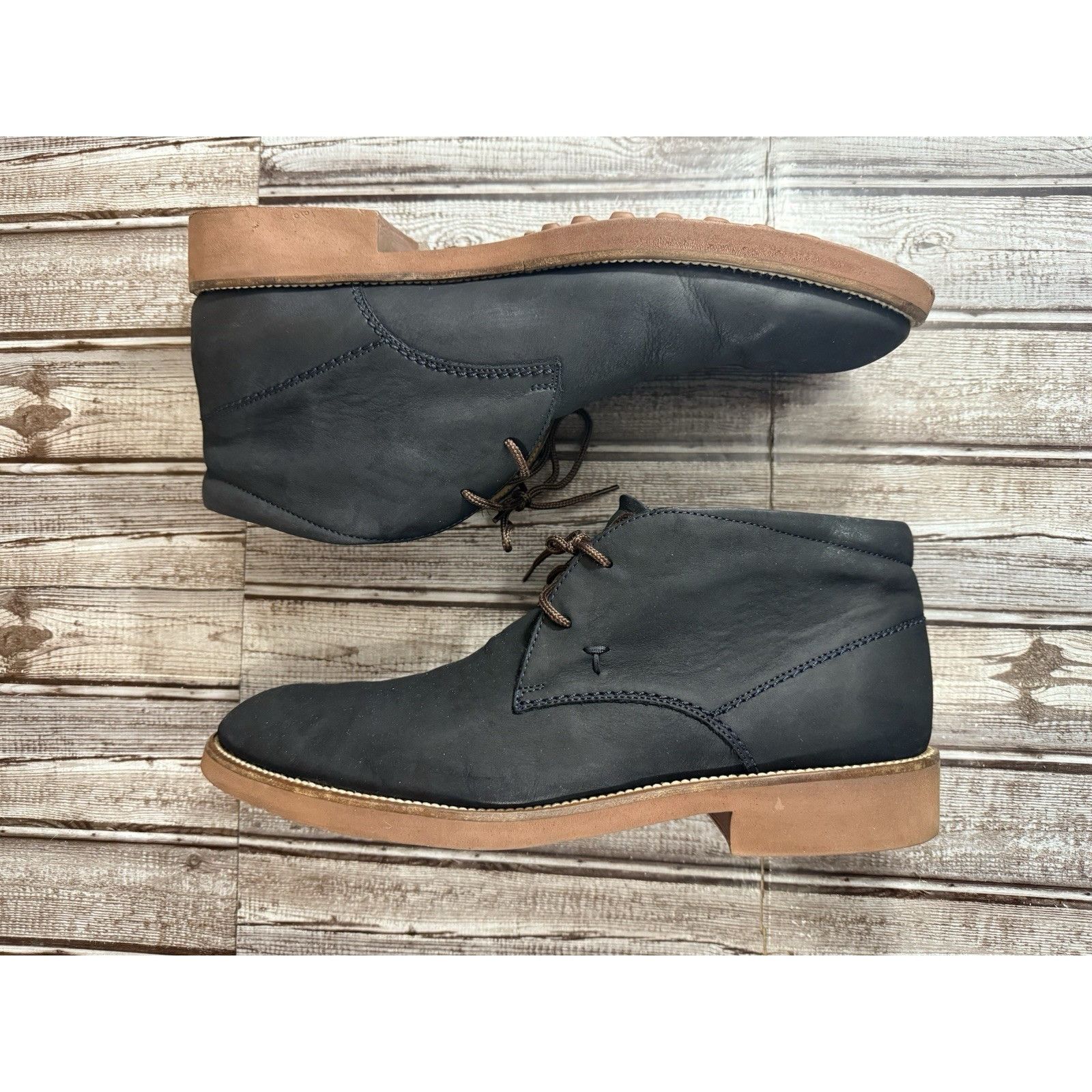 Tod's TOD’s Suede Chukka Boots Size 10 Color Dark Blue Size US 10 / EU 43 - 3 Thumbnail