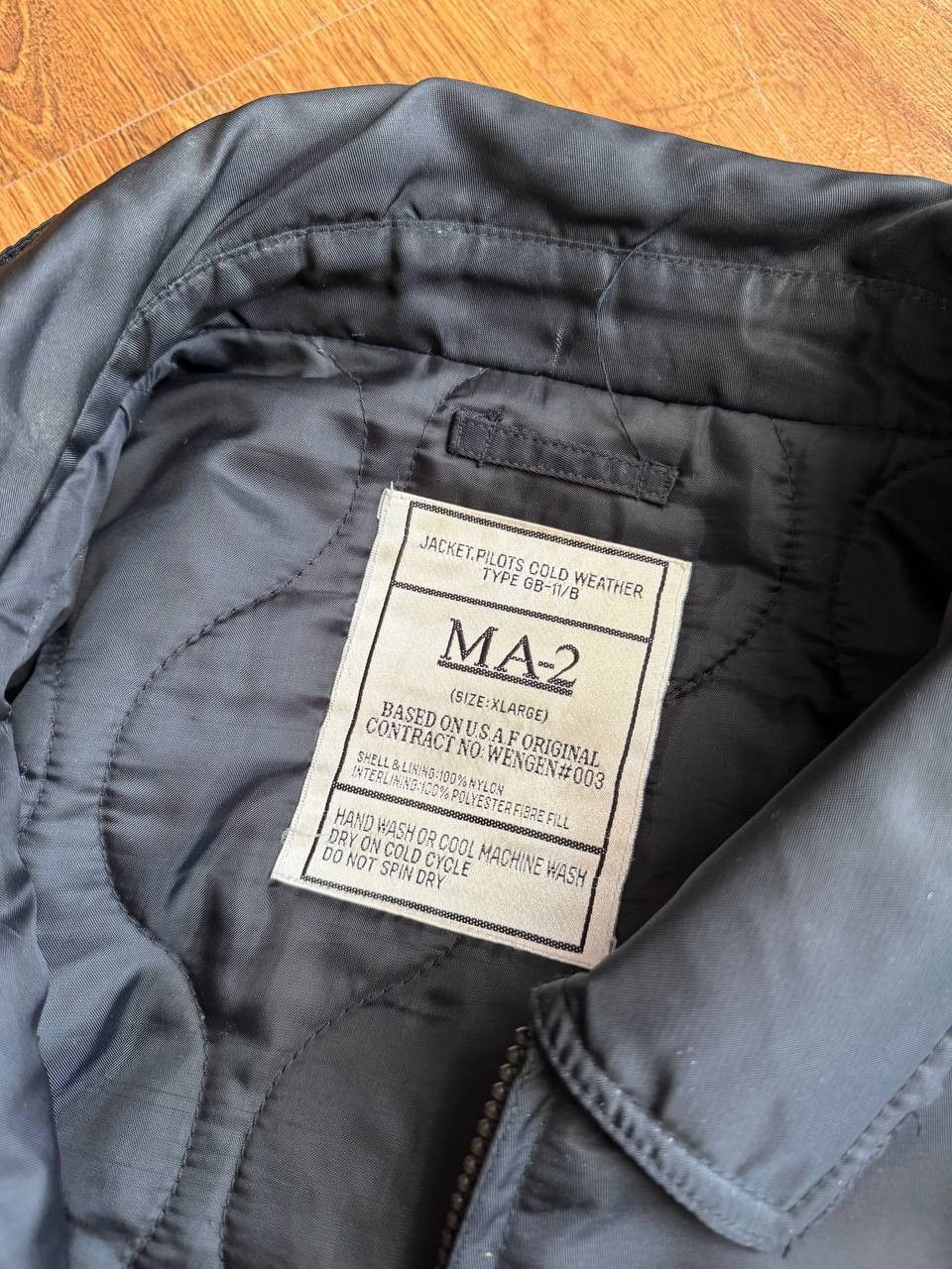 Japanese Brand Vintage MA-2 Retro Reversilbe Flyght Bomber Jacket Y2K Size US L / EU 52-54 / 3 - 6 Thumbnail