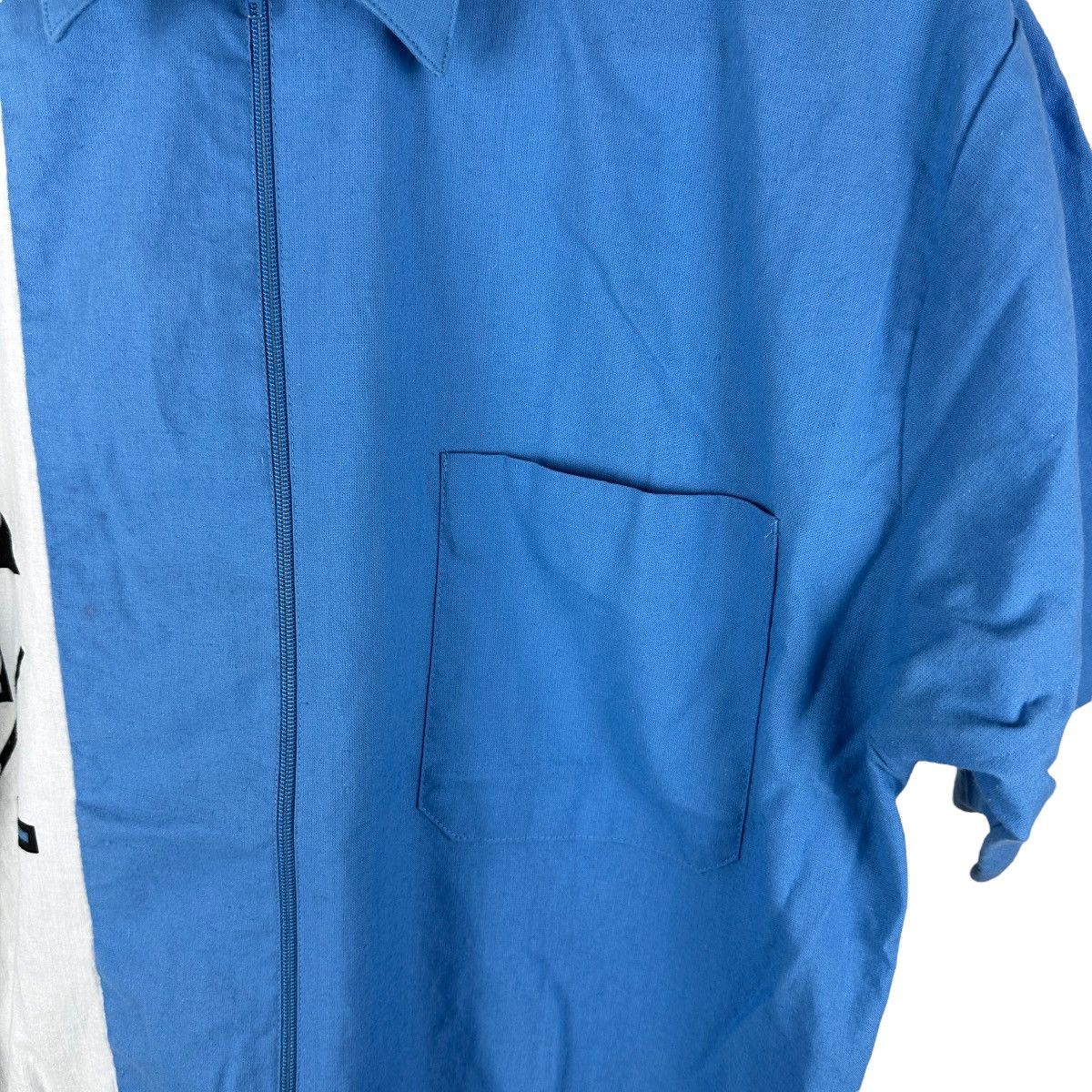 Blair × Vintage Vintage 80s John Blair Full Zip Geometric Shirt Size US M / EU 48-50 / 2 - 4 Thumbnail