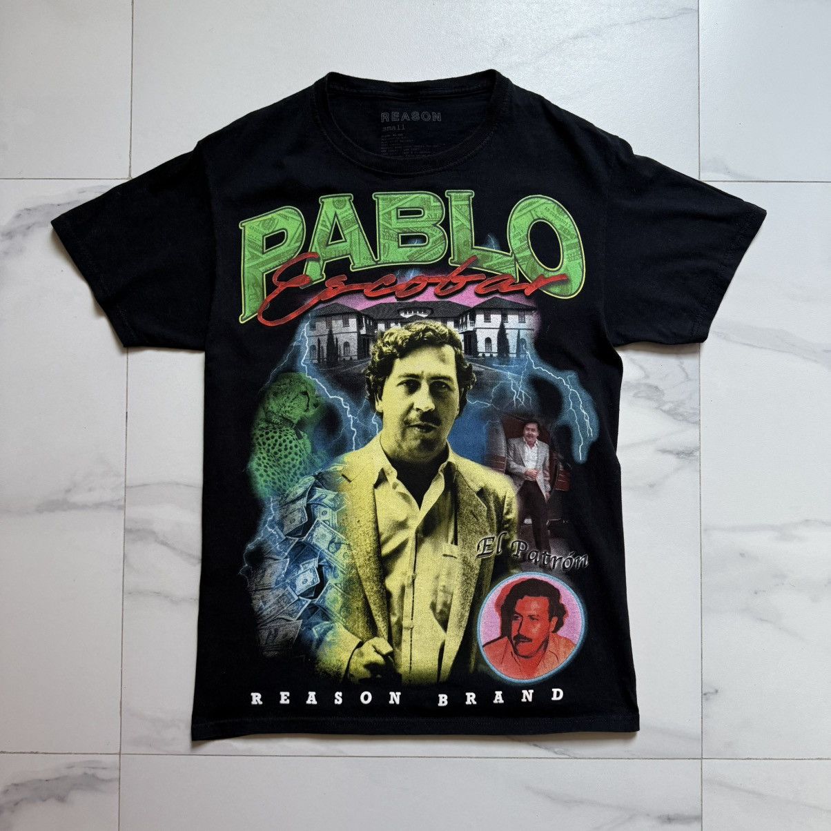 Reason Pablo Escobar El Patrón T-Shirt Size US S / EU 44-46 / 1 - 2 Thumbnail