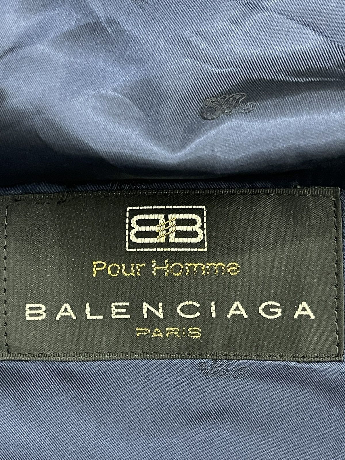 Balenciaga BALENCIAGA PARIS Navy Blazer s9 Size US S / EU 44-46 / 1 - 7 Thumbnail