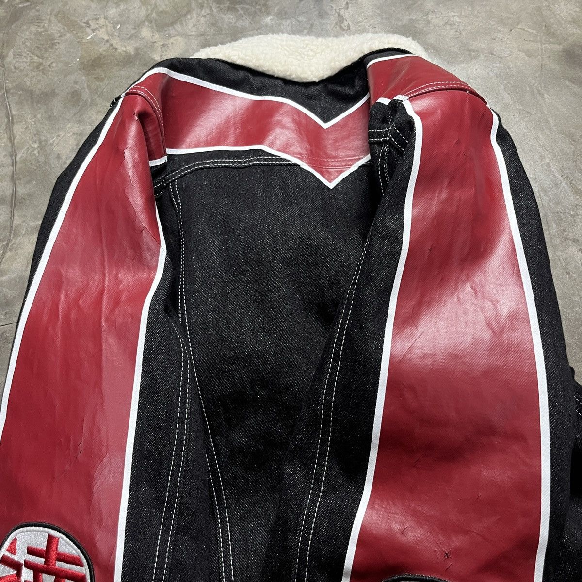 Evisu Evisu sherpa denim jacket Size US M / EU 48-50 / 2 - 9 Thumbnail